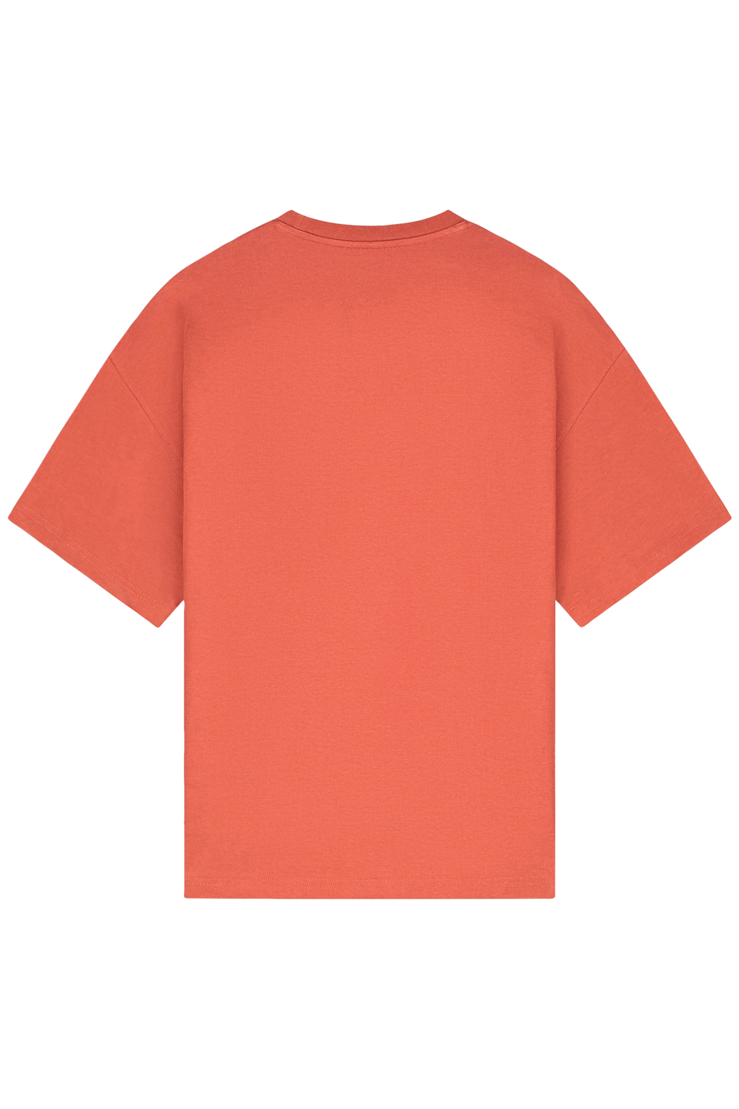 LOGO BOX T-SHIRT BURNT RED 4