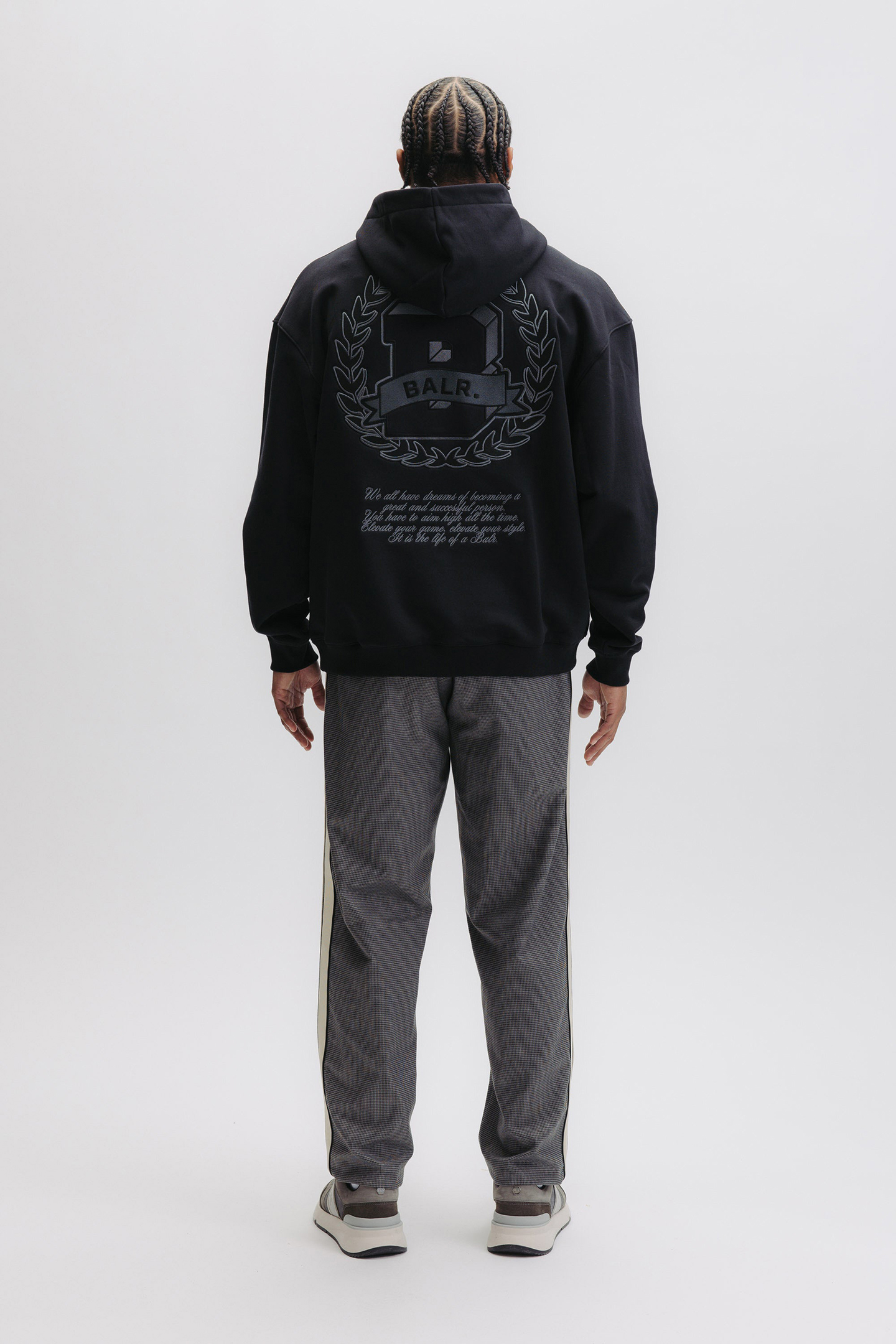 GOTL CREST BOX HOODIE JET BLACK 2