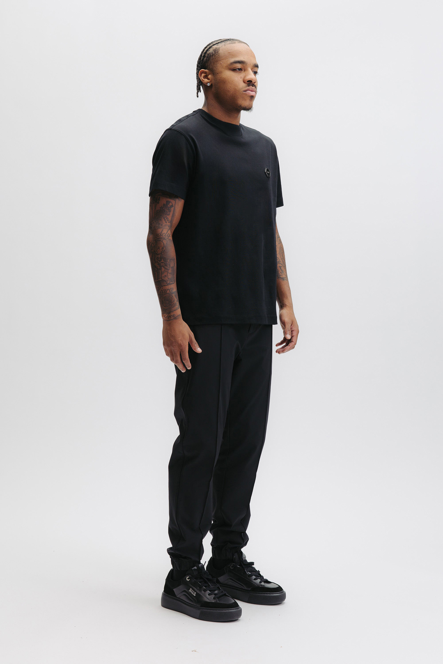 HEX-SERIES MERCERIZED T-SHIRT JET BLACK 5