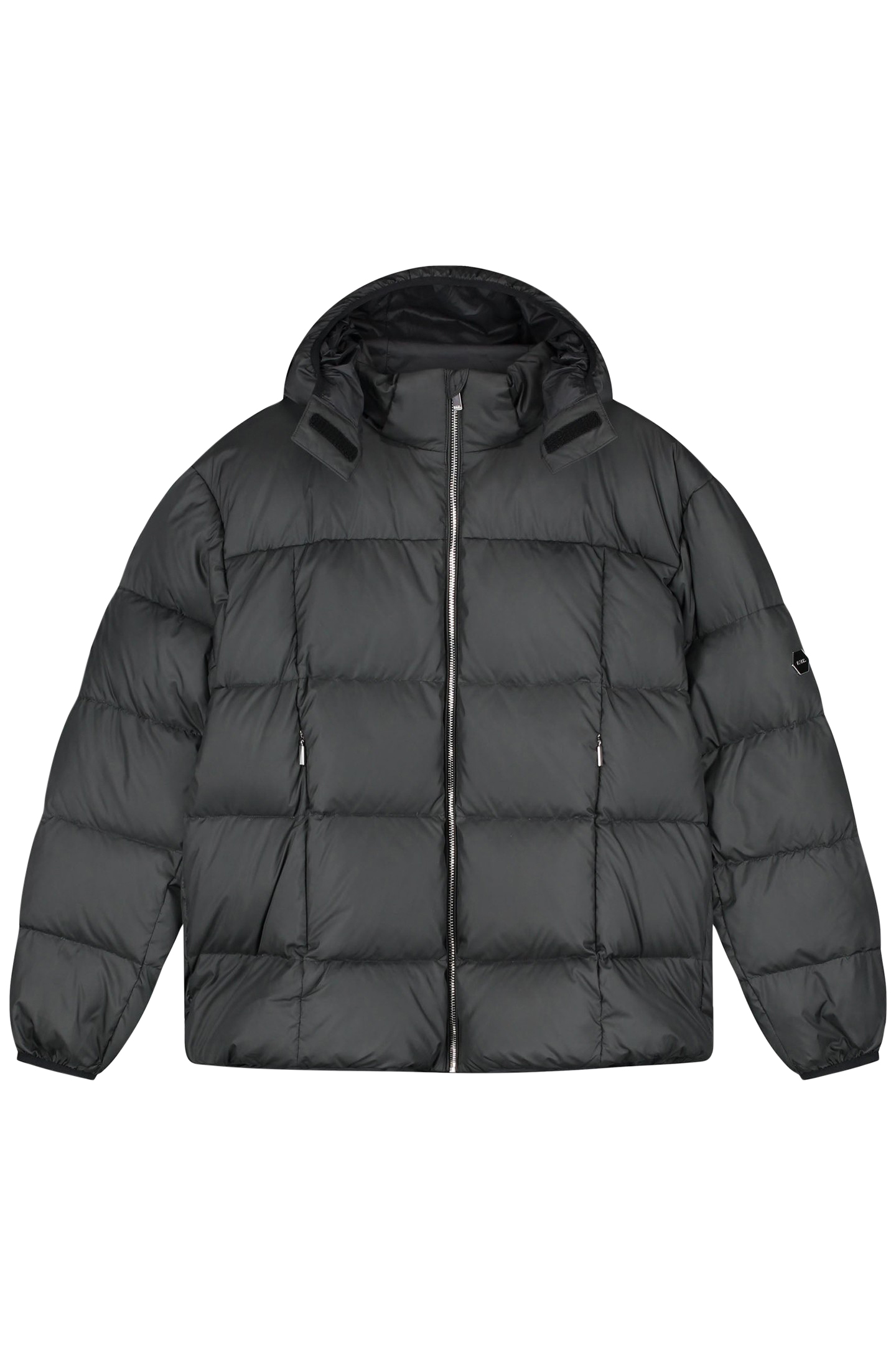 DENNIS PUFFER JACKET JET BLACK 3