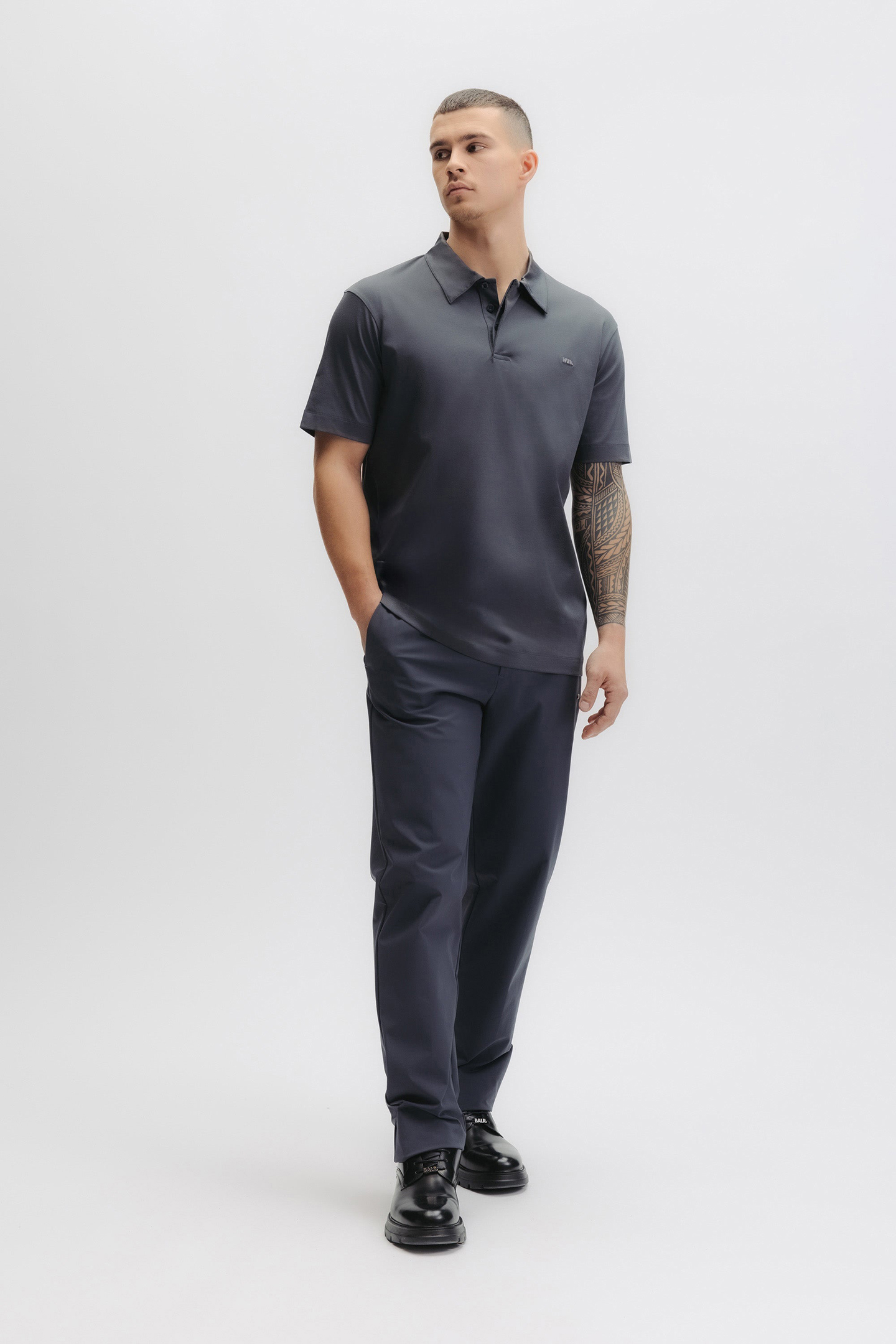 QXI SLIM POLO EBONY BLUE 4