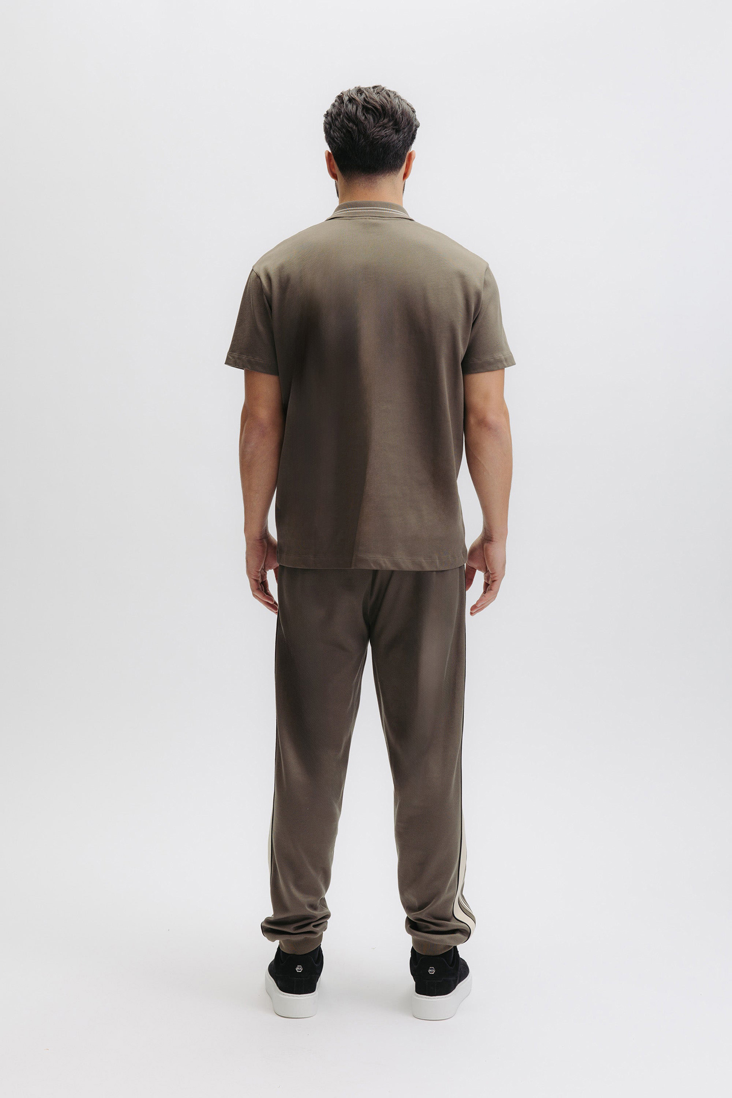 TAPE SCRIPT POLO TARMAC GREY 2