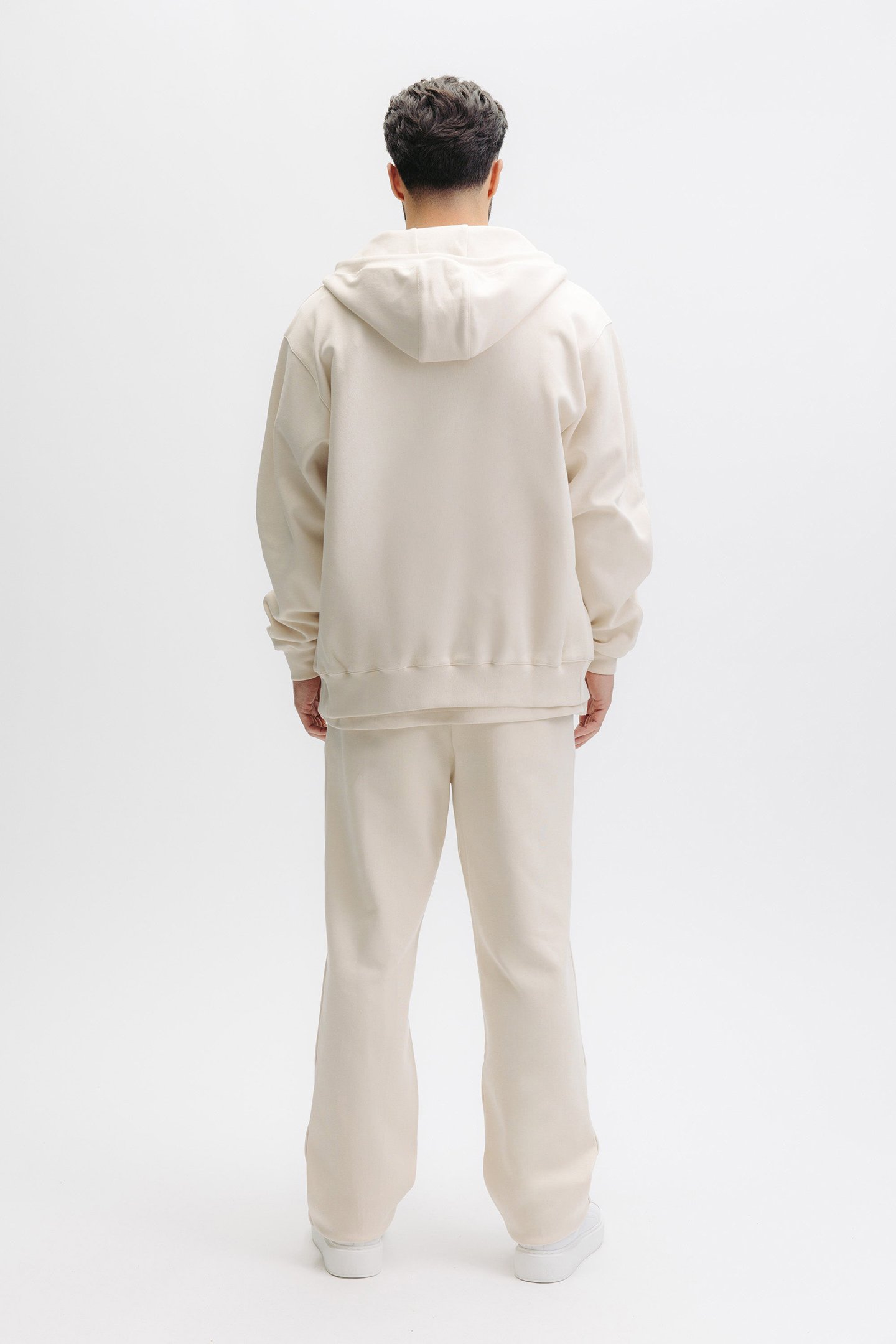 Q SERIES ZIP THROUGH HOODIE WHITE SWAN 2