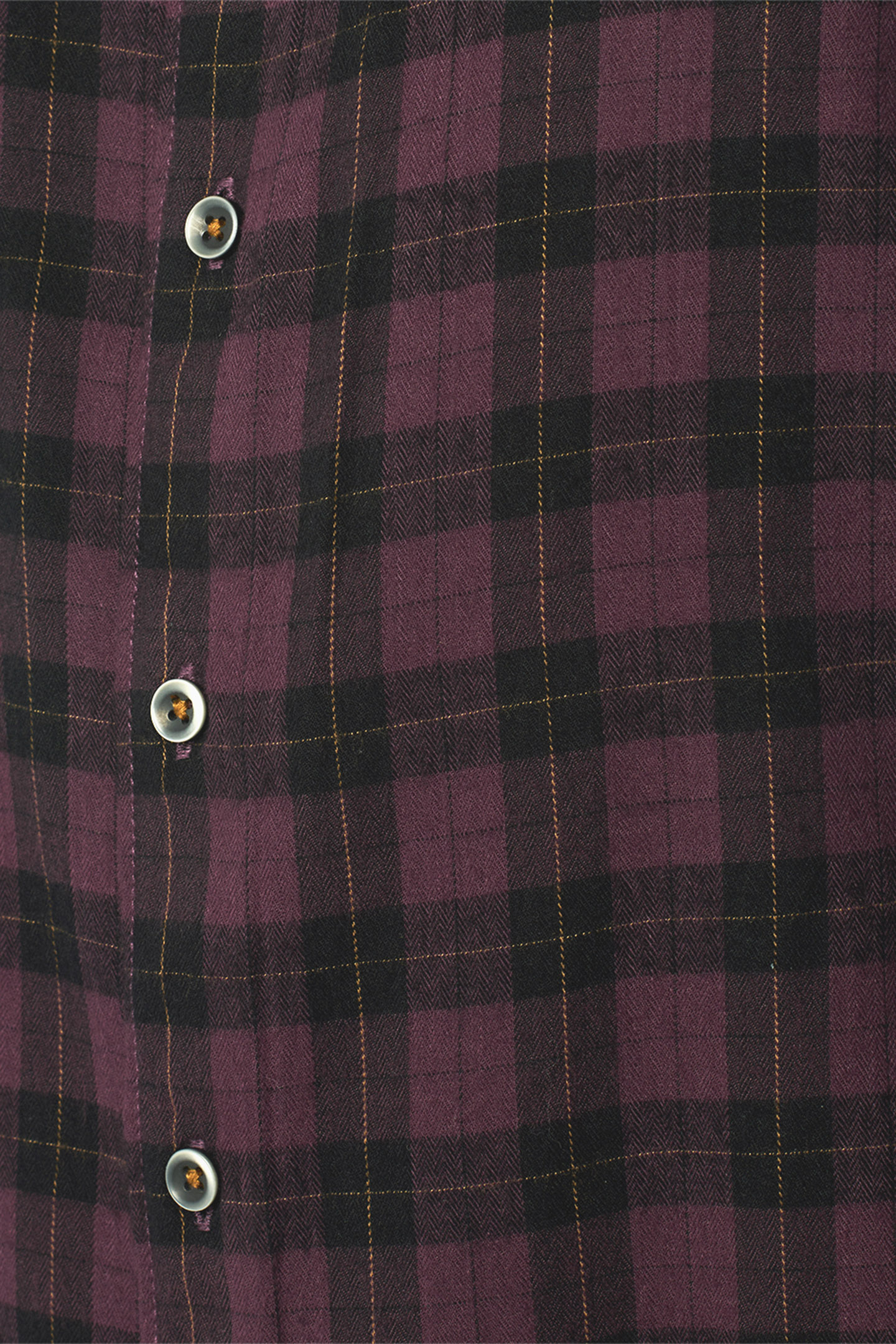 SHIRT CHECK AUBERGINE 7