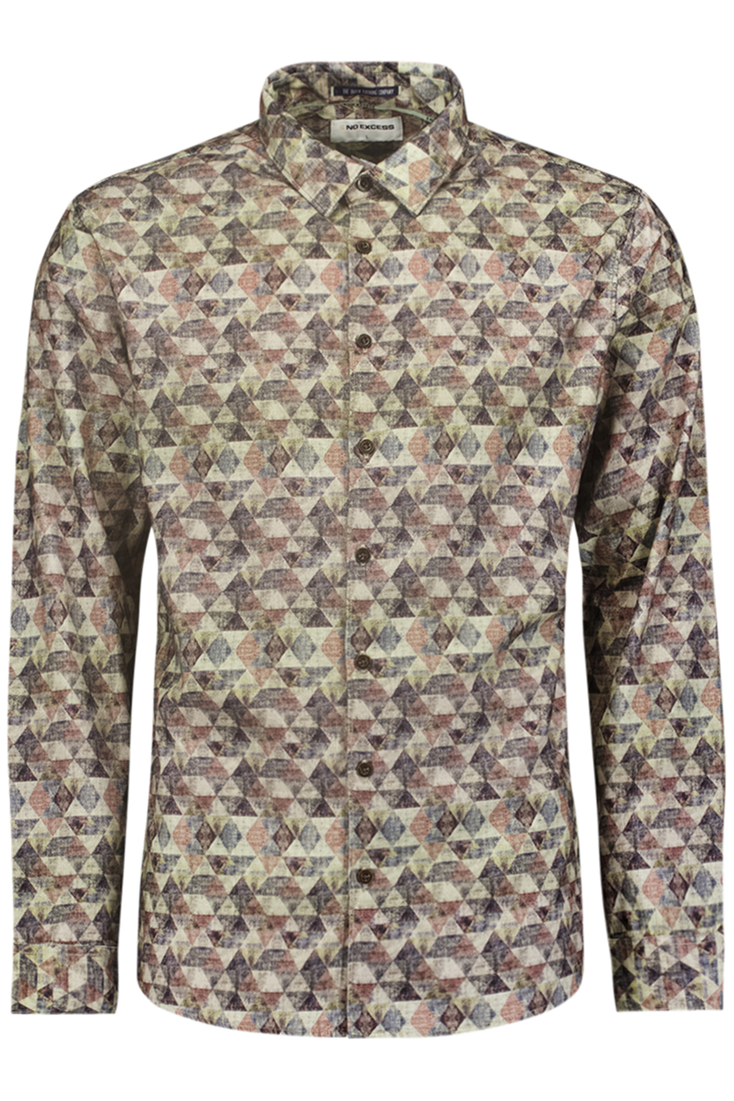 SHIRT ALLOVER PRINTED CORDUROY SMOKE 4