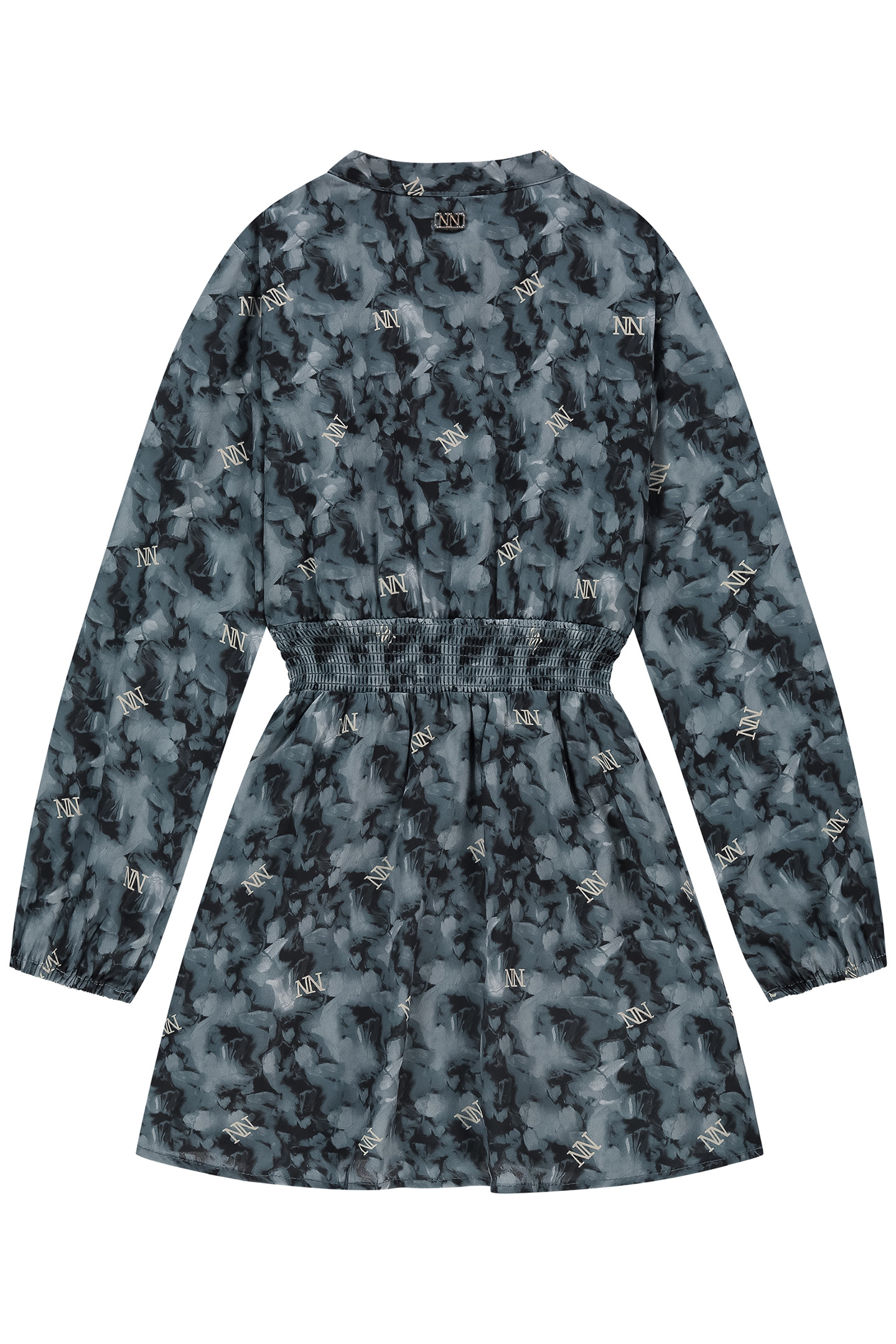 VONNE DRESS DUSTY BLUE 2