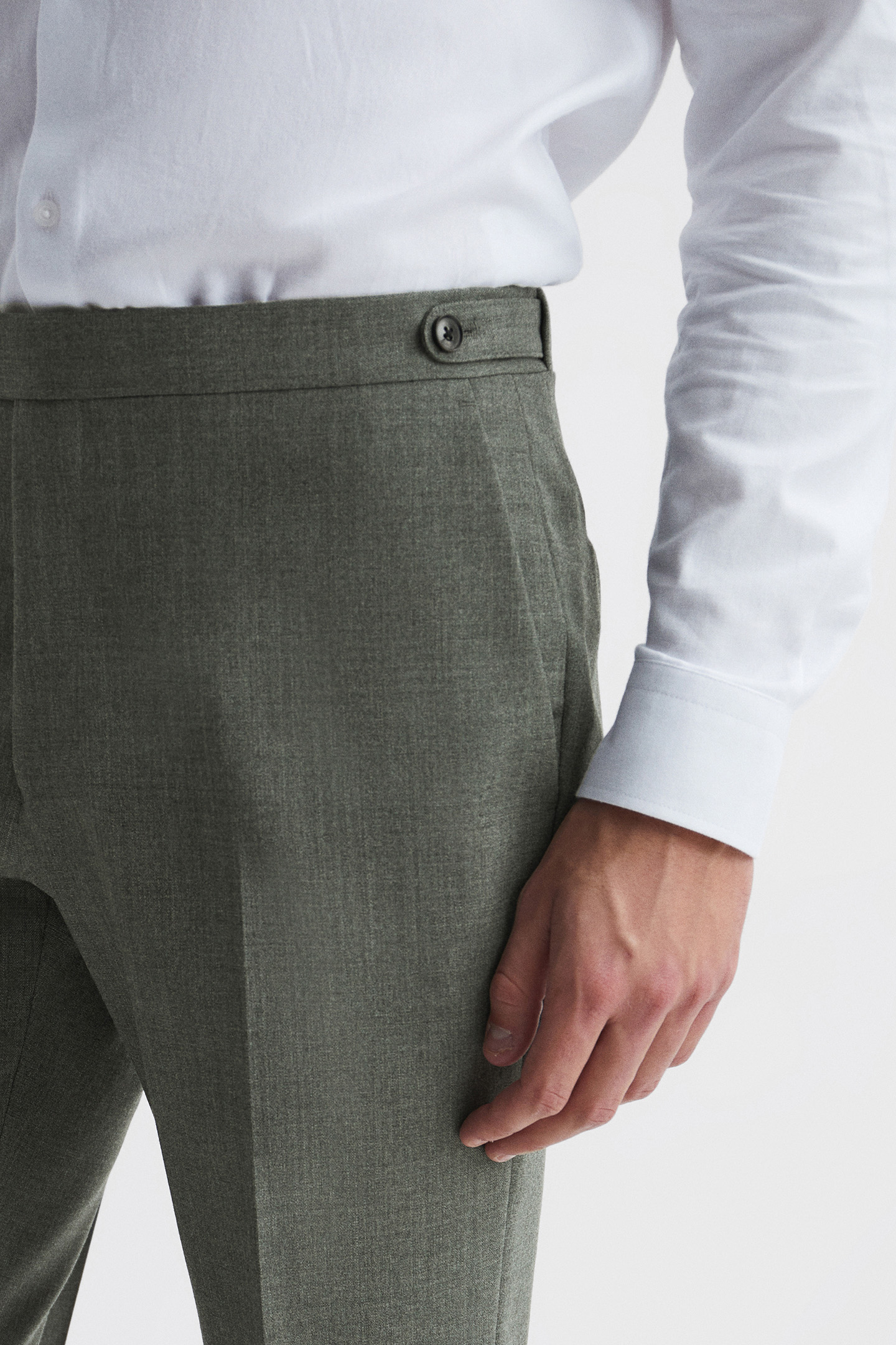 FIRM -PLAIN WEAVE MIXER T GREEN 5