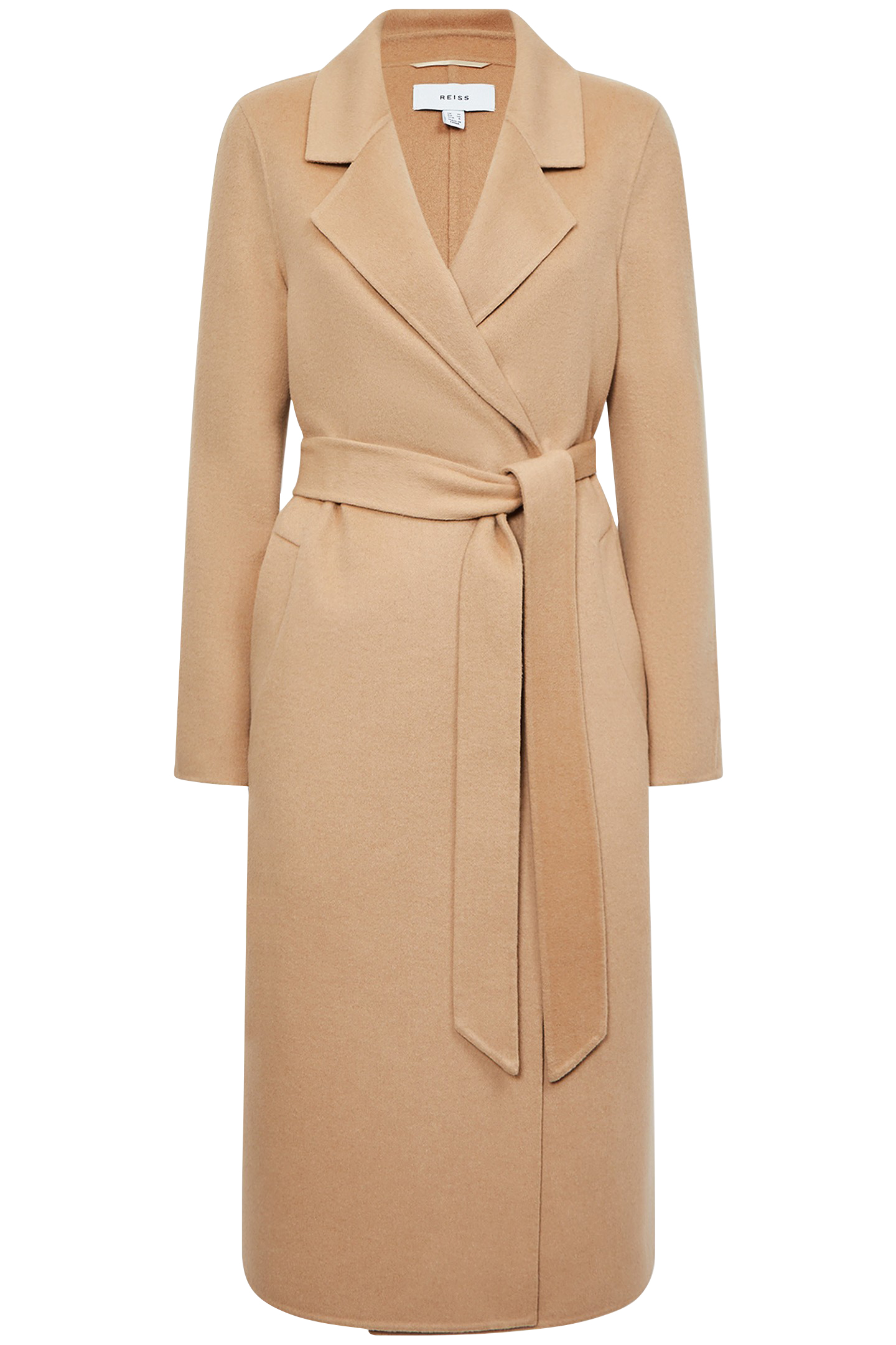 BROOKS-BLINDSEAM BELTED C CAMEL 3