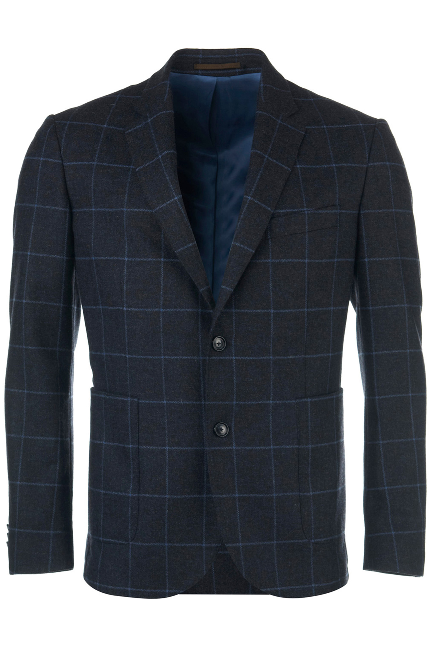 2 BTN ROUND PKT BLAZER BLUE 3