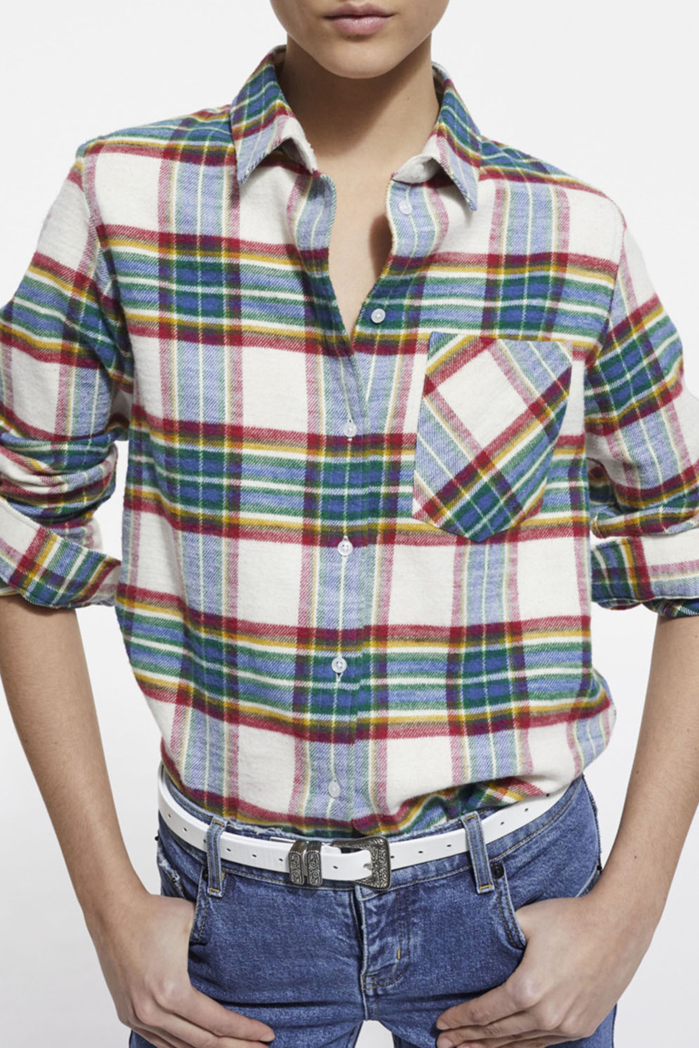MULTICOLOR PLAID SHIRT 6