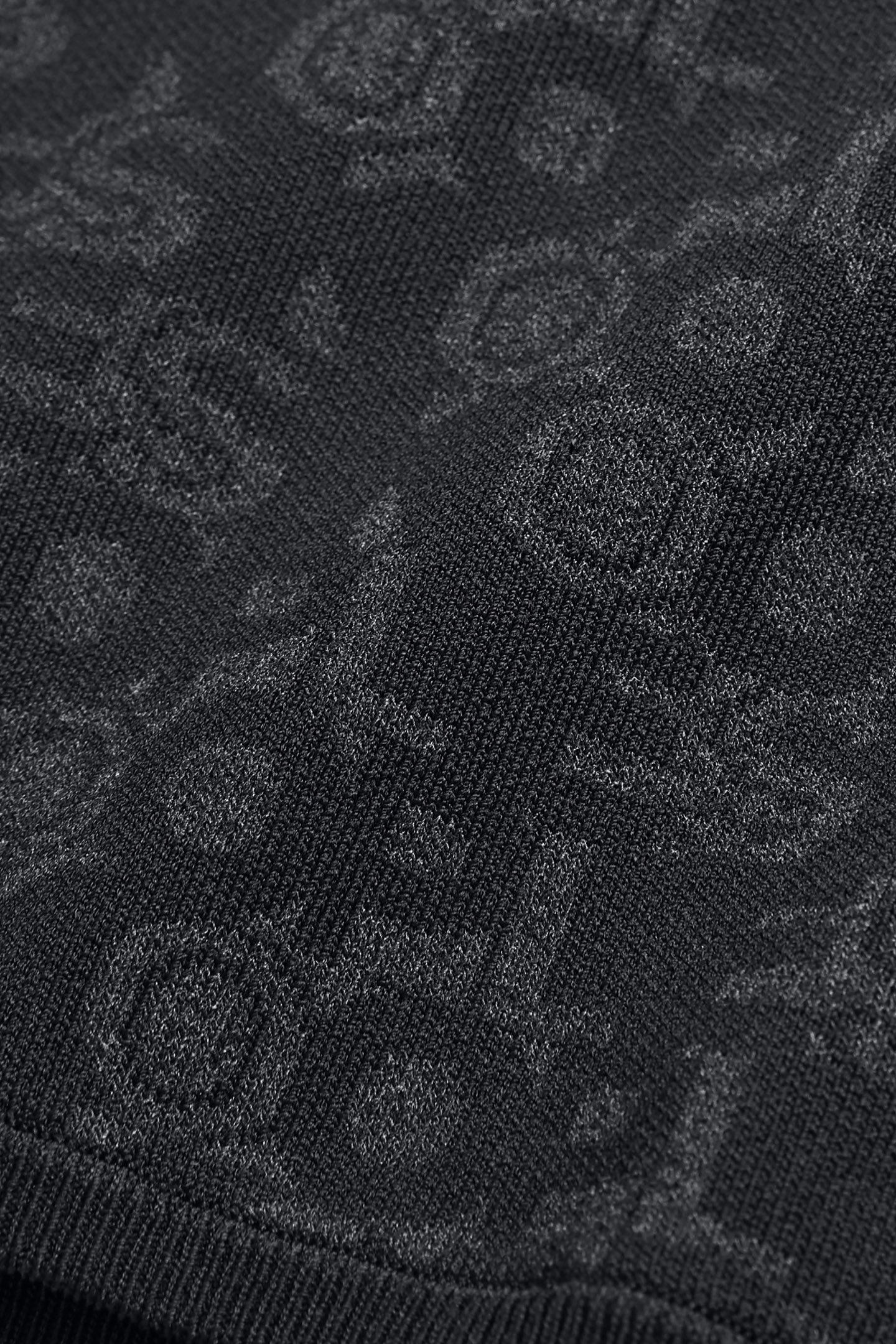 TOP COURT EN JACQUARD LOGO ALL OVER BLACK DARK GREY 7