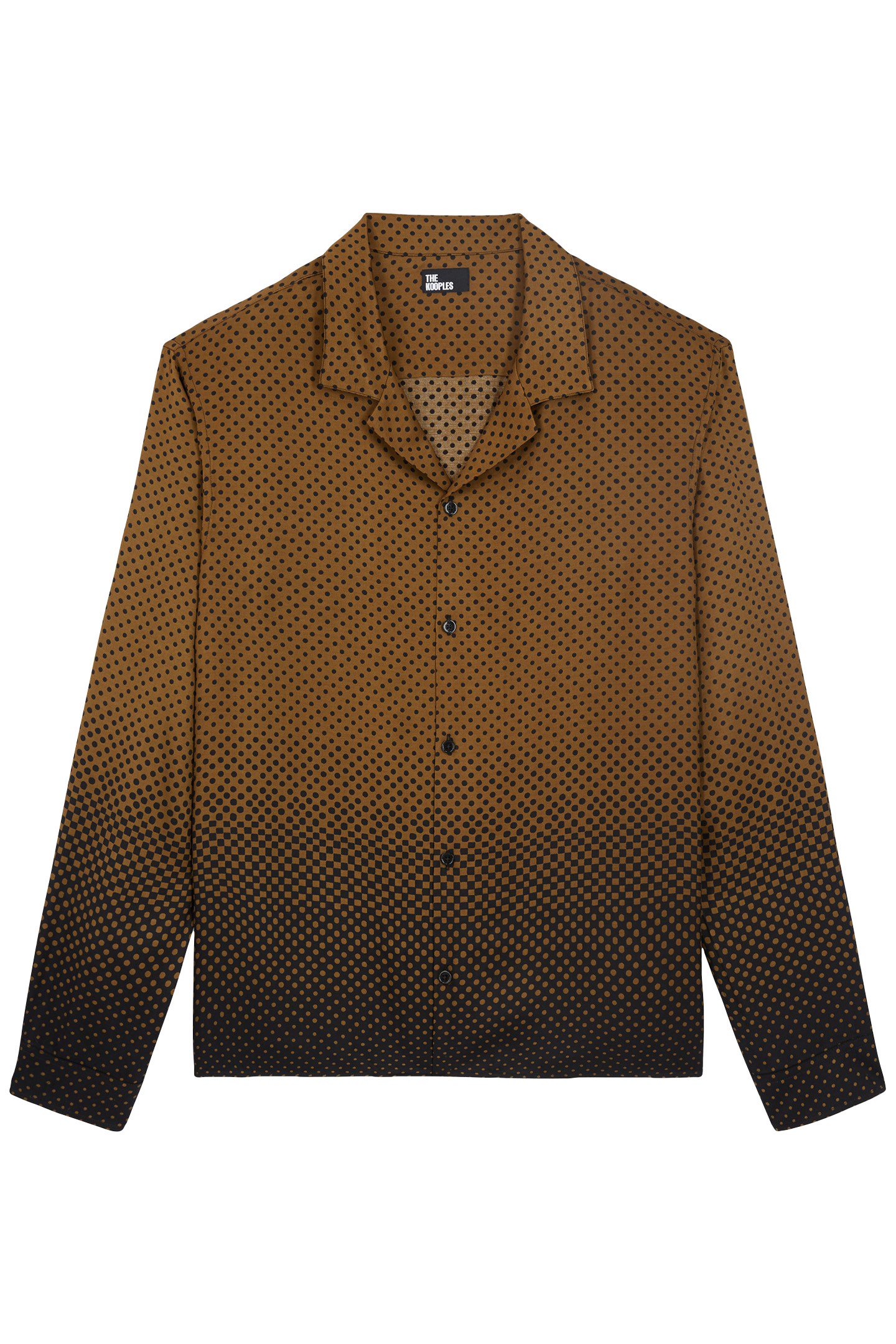 LONG SLEEVE SHIRT KAKI BLACK 1