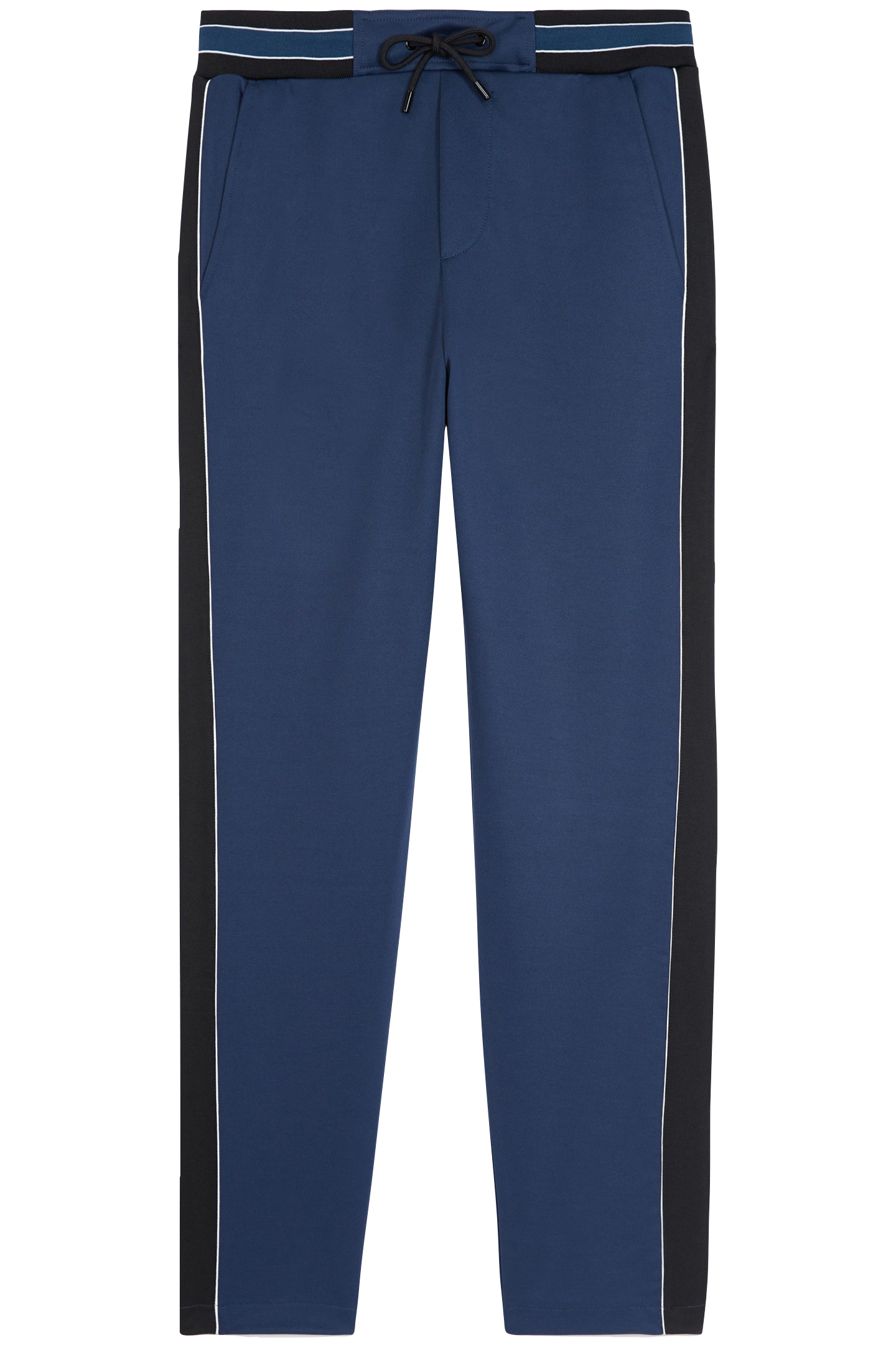 JOGGING JACKETS WITH CONTRASTING STRIPS NAVY 4