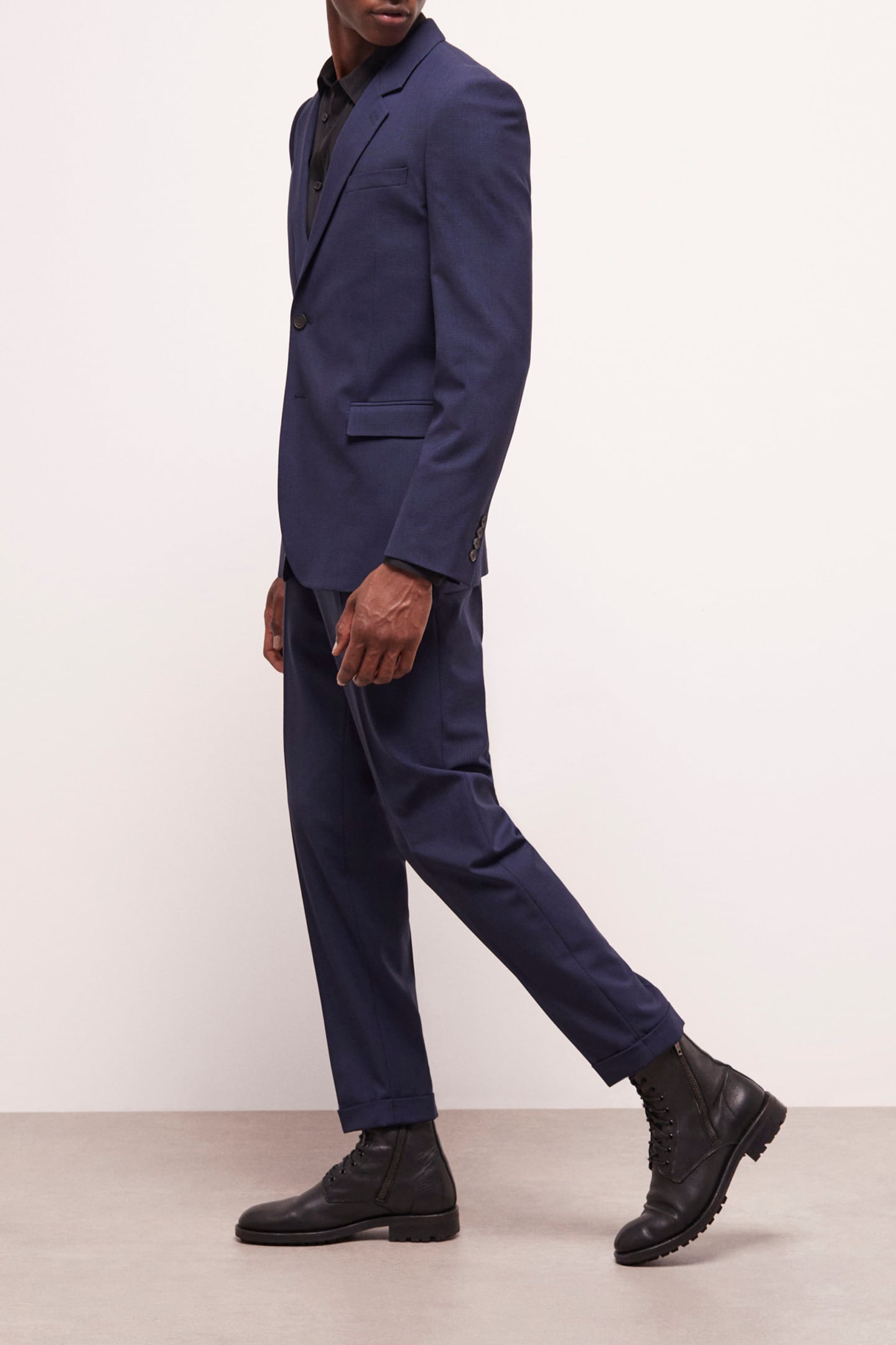 FITTED SUIT GARMENTS BLACK/NAVY 4