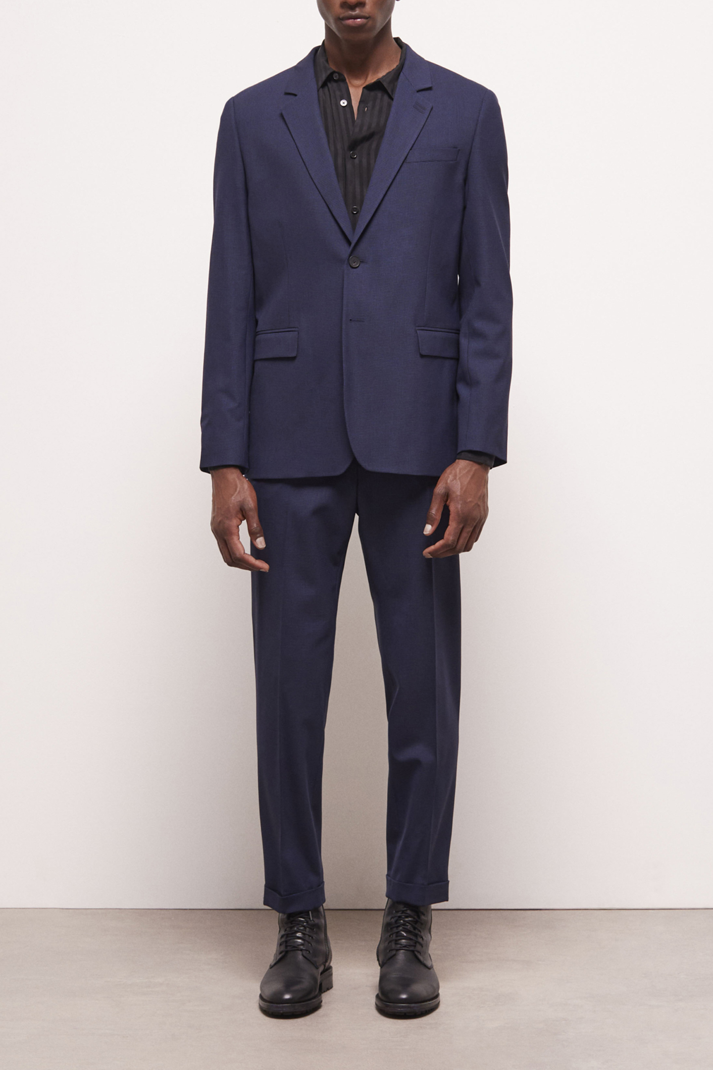 FITTED SUIT GARMENTS BLACK/NAVY 1