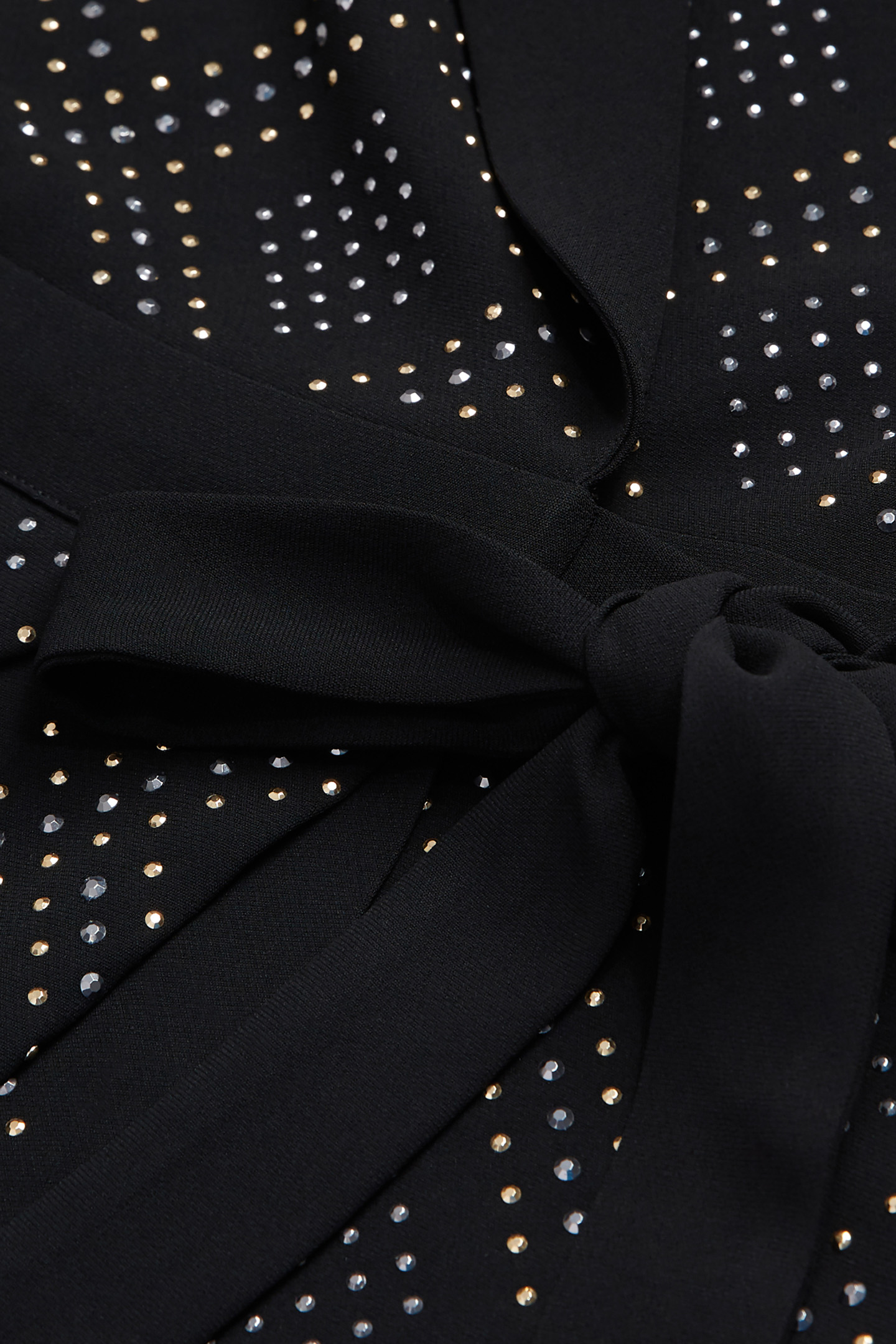 SHORT DRESS WITH LONG SLEEVES BLACK 2