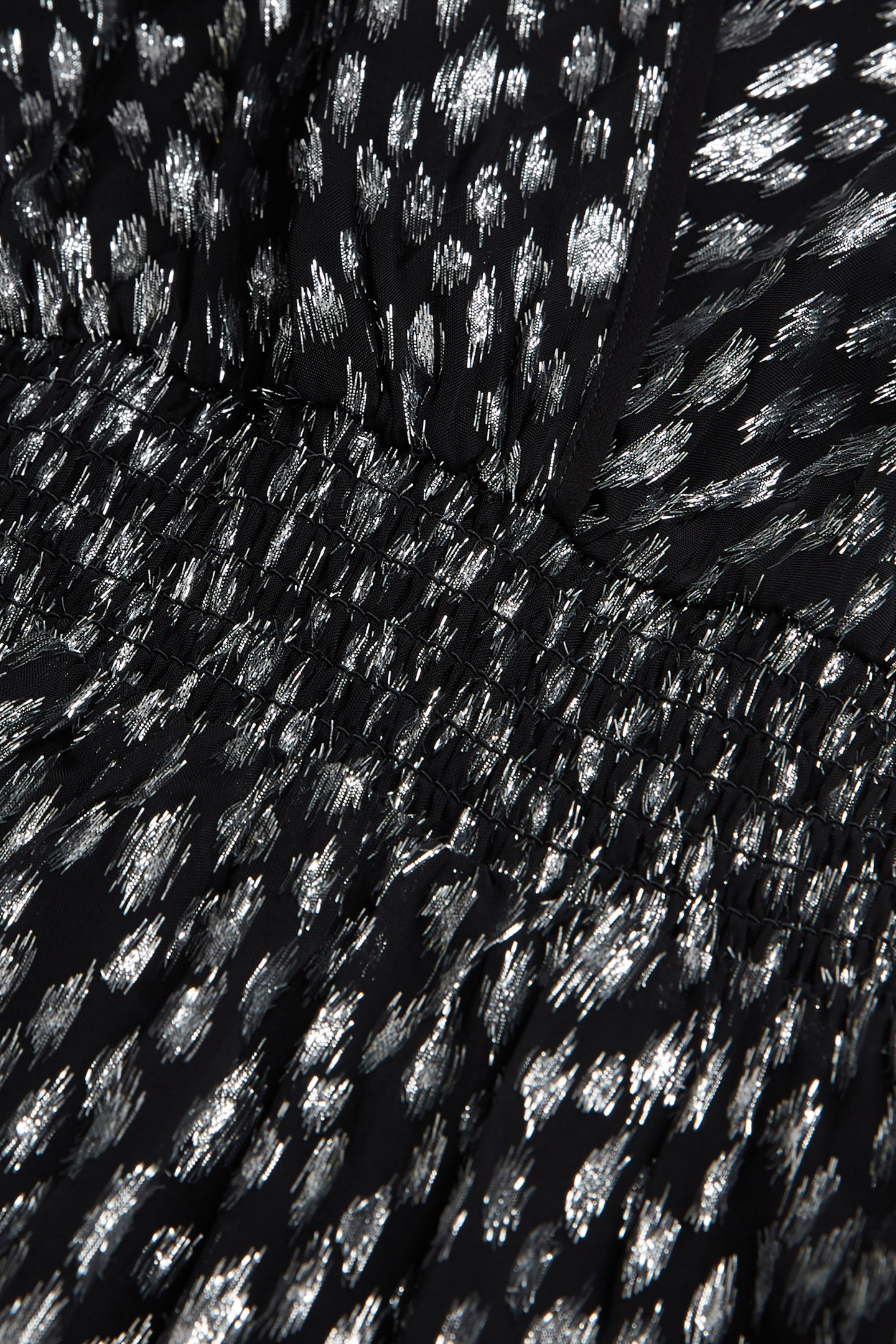 OFF THE SHOULDERS SHORT DRESS ANTIC SILVER 2