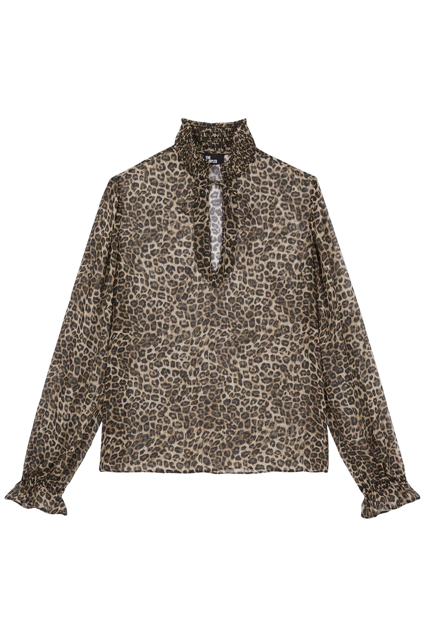 TOP EVASE LONG SLEEVES LEOPARD 1