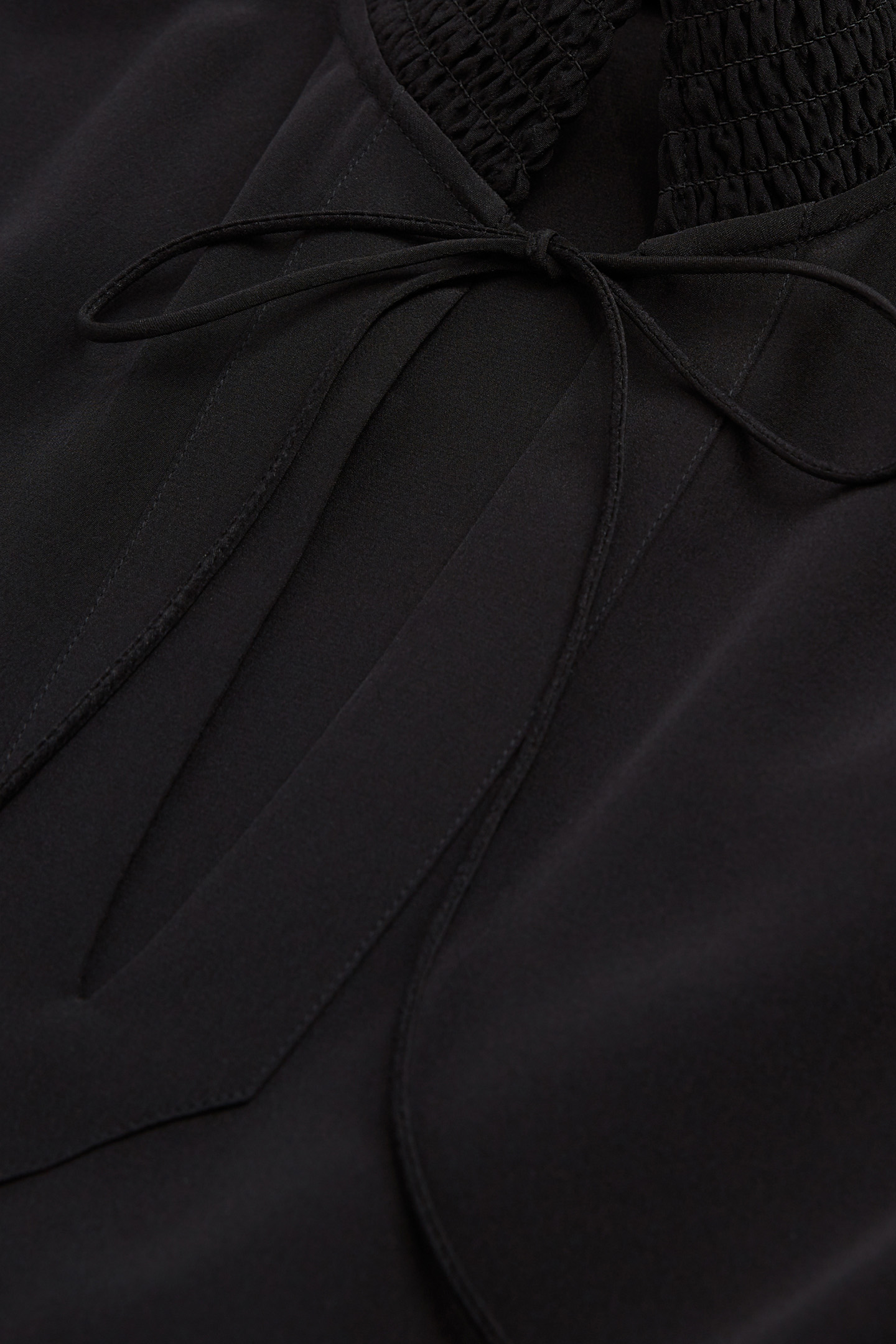 LONG-SLEEVED FLARED DRESS BLACK 7