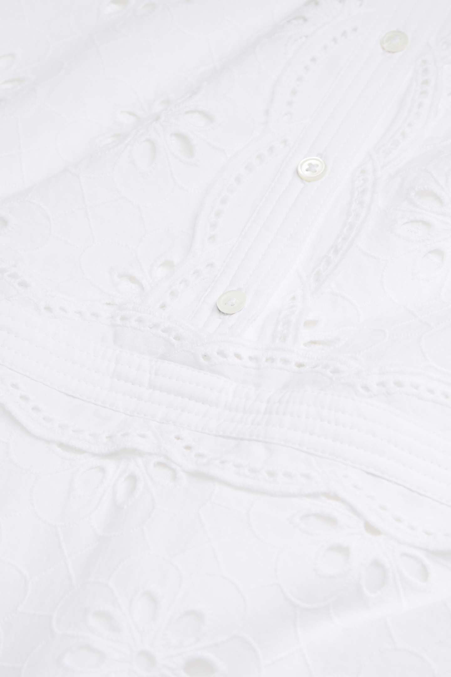 BRODERIE ANGLAISE DRESS WHITE 7