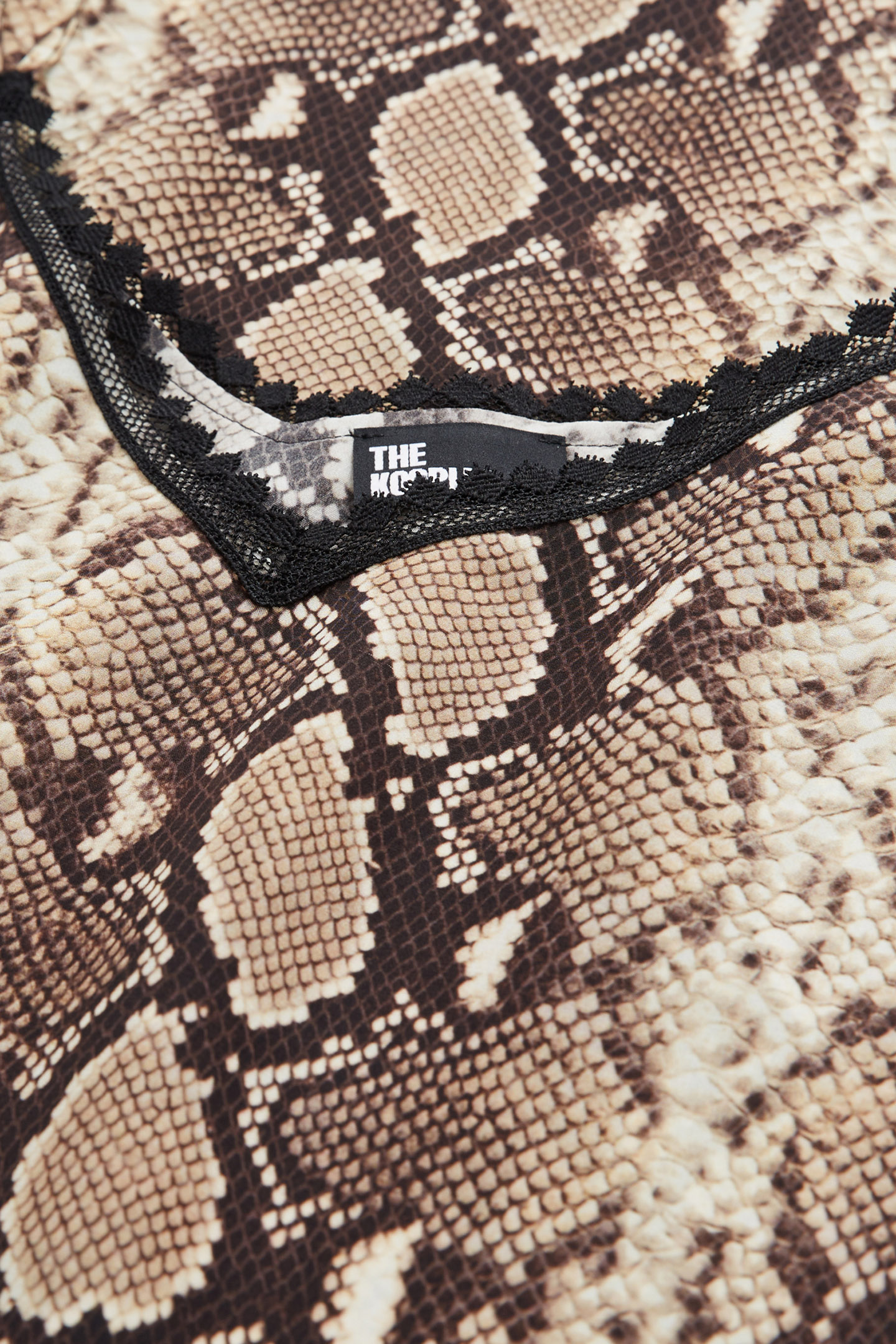 CAMISOLE DRESS WITH THIN STRAPS BEIGE 3