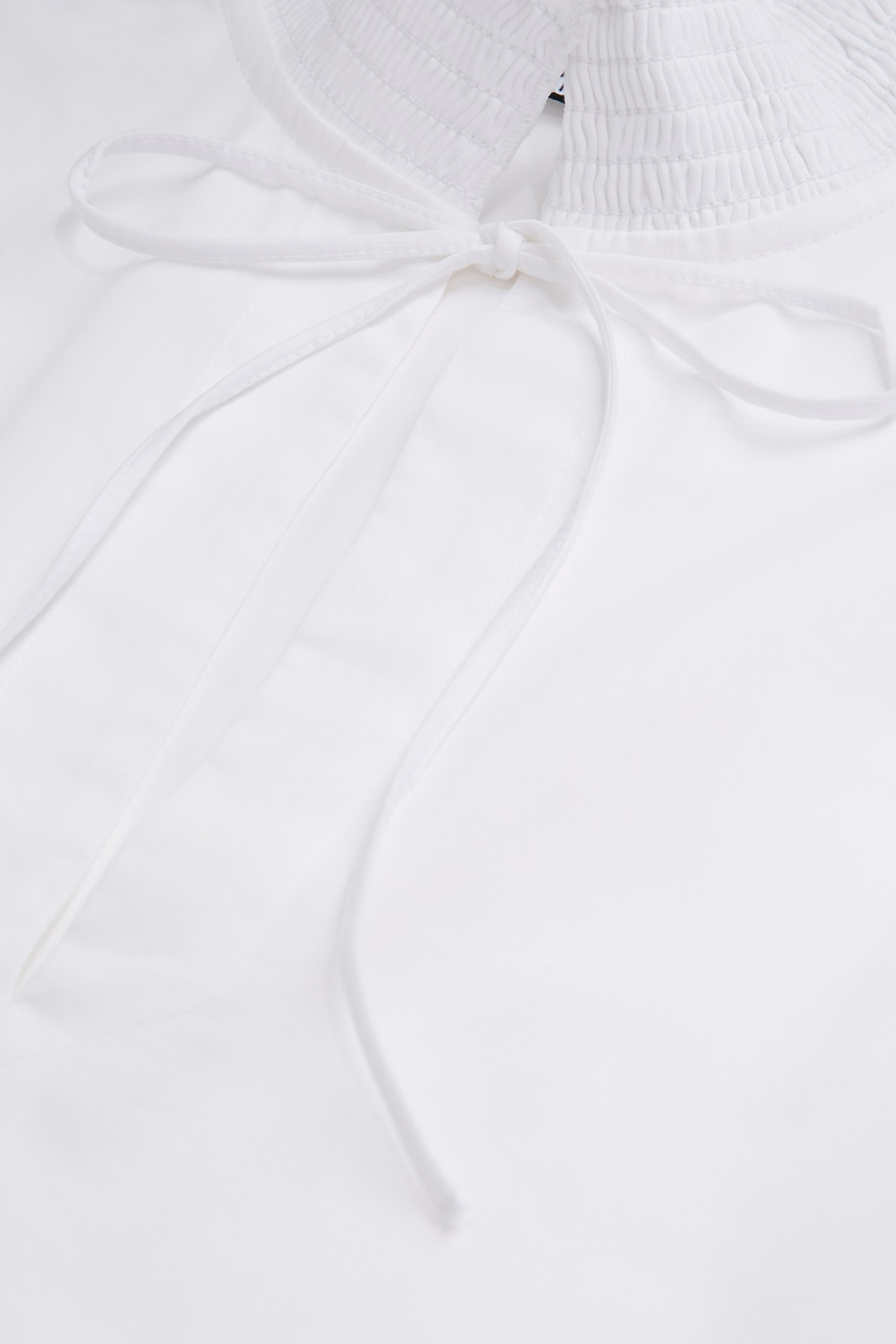 LONG DRESS PLACED ENGLISH EMBROIDERY WHITE 2