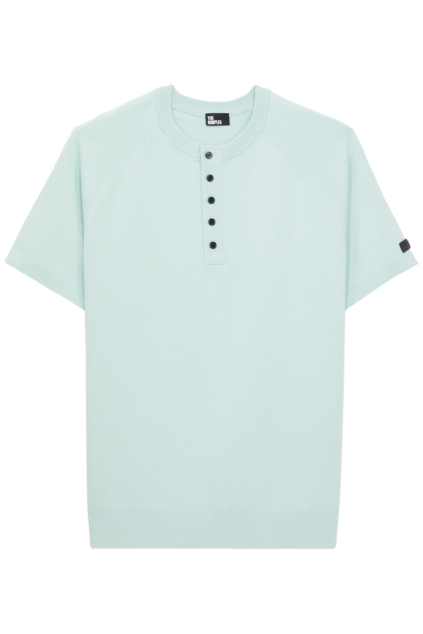 SHORT-SLEEVED SWEATER WITH TUNISIAN COLLAR OCEAN 4