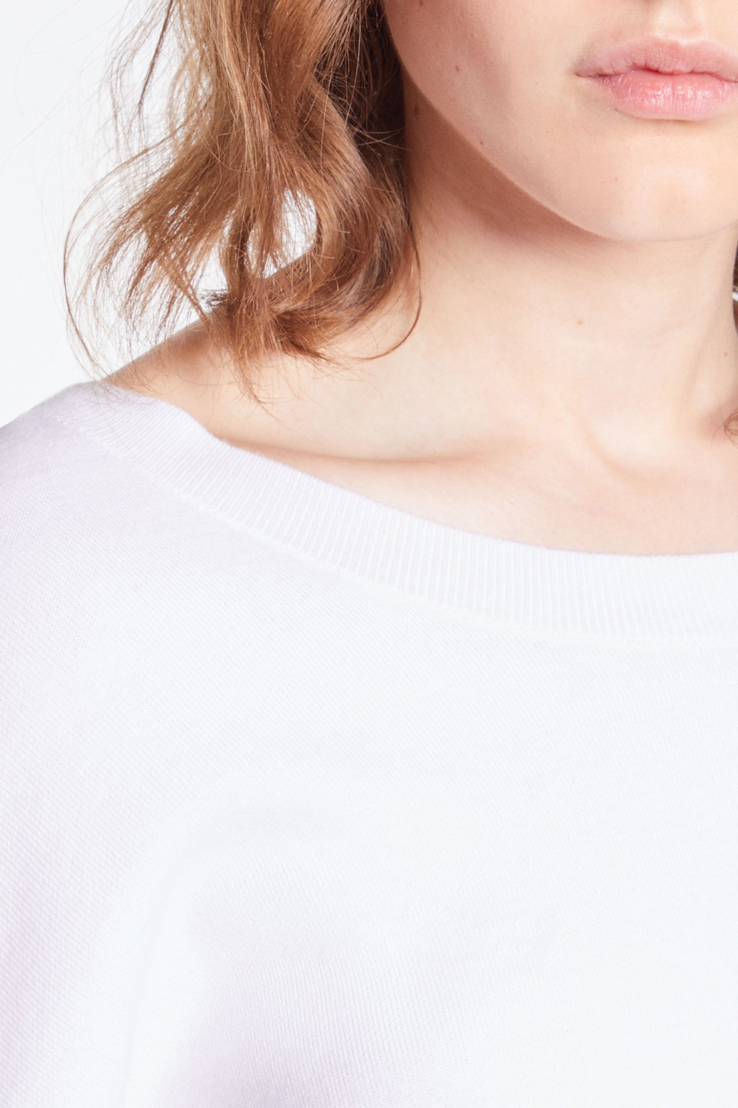 SWEATER WITH FAKE BUTTONS ON THE BACK ECRU 7