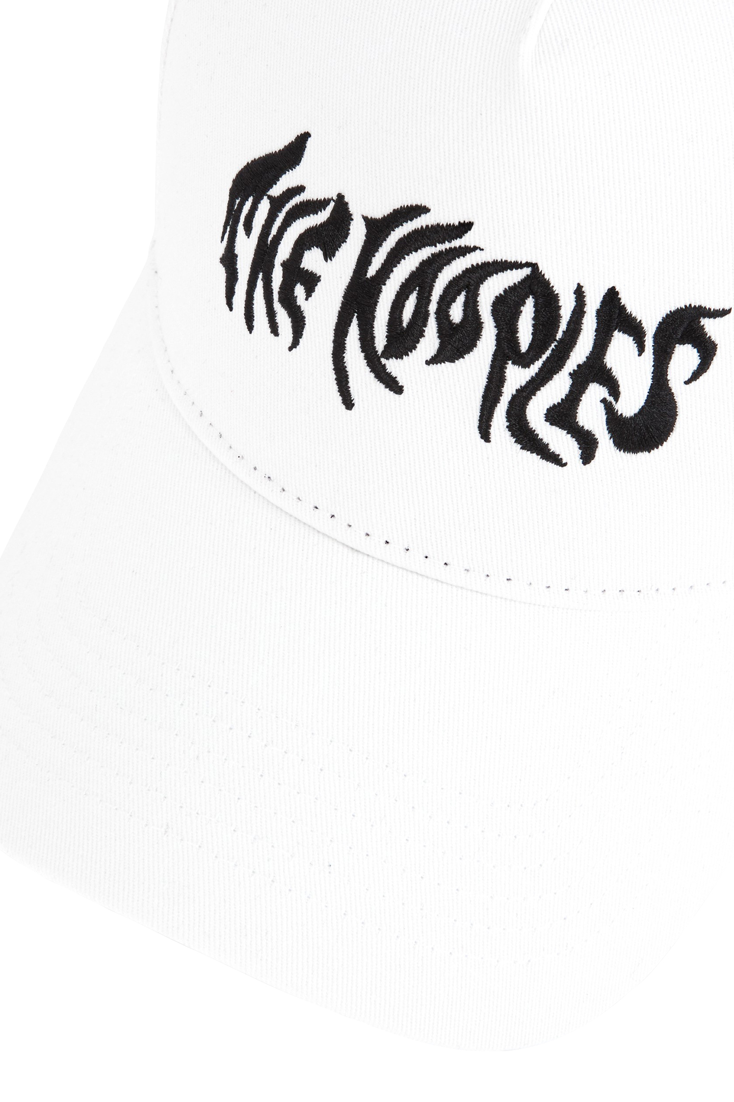 COTTON CAP WITH EMBROIDERED LOGO WHITE 5