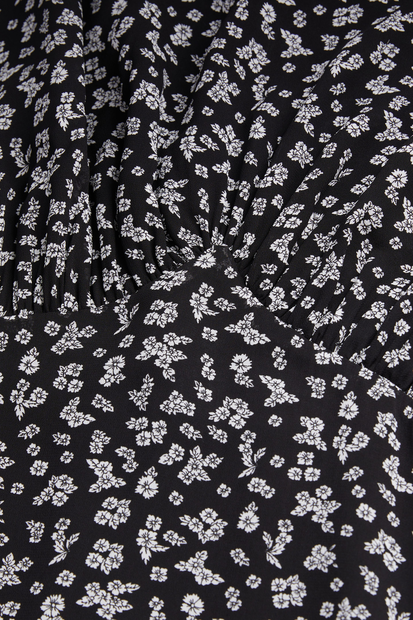 SHORT DRESS WITH LONG SLEEVES BLACK-ECRU 7