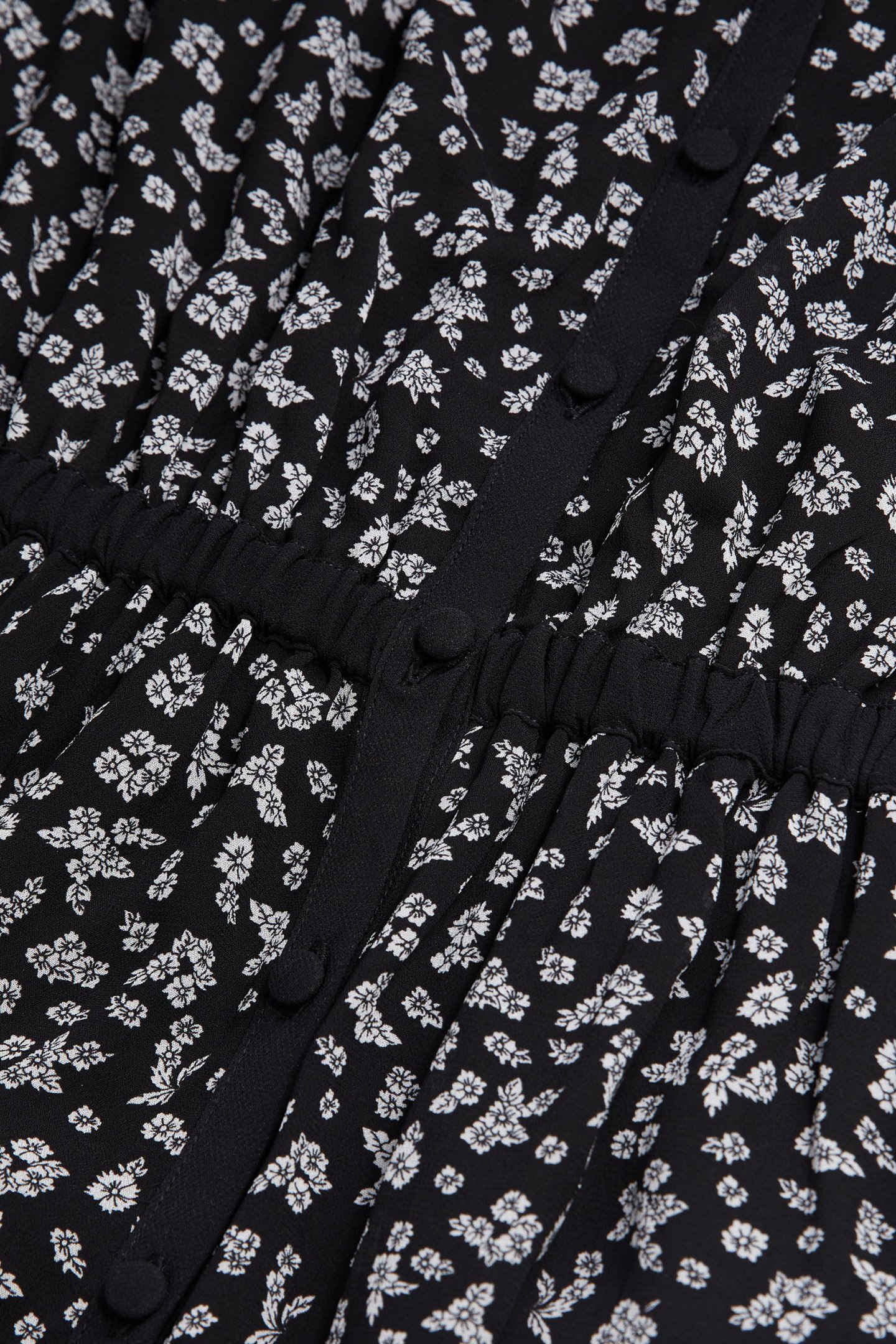 LONG DRESS WITH LONG SLEEVES BLACK-ECRU 7