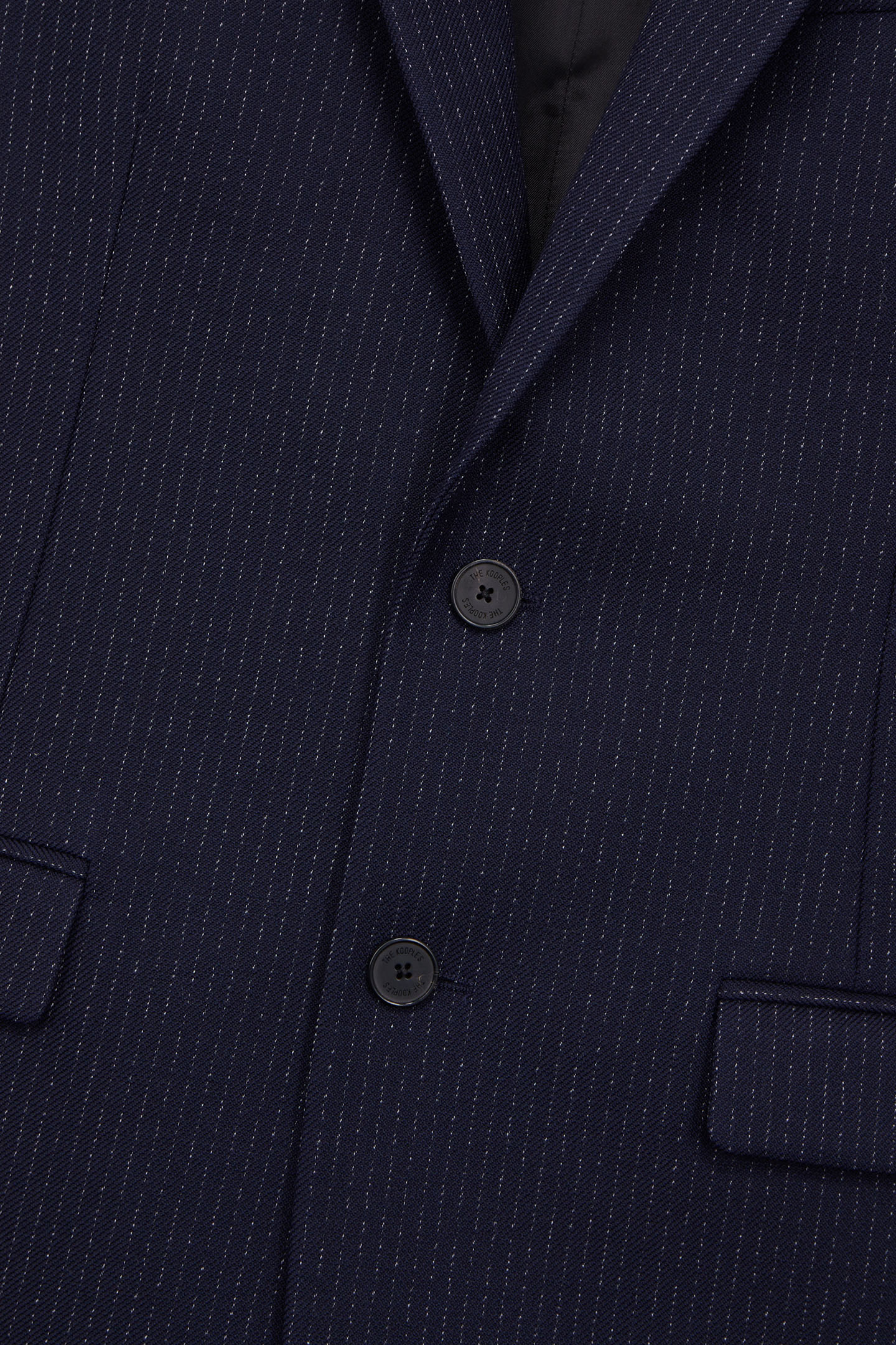 STRIPED JACKET ONLY NAVY/ECRU 2