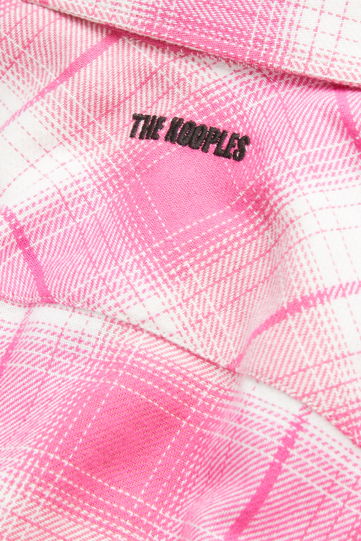 LONG-SLEEVED PLAID SHIRT PINK-WHITE 7