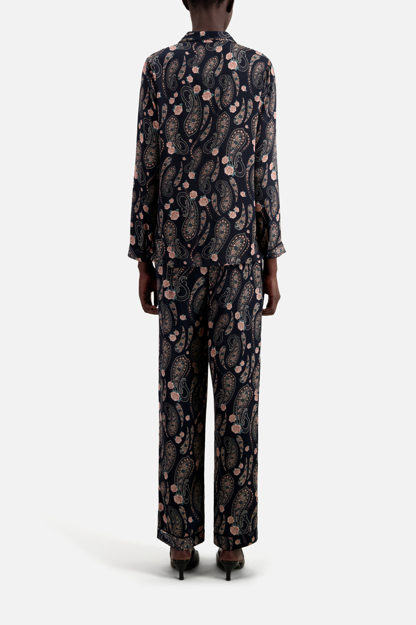 LONG SLEEVE SHIRT BLACK/PINK 3