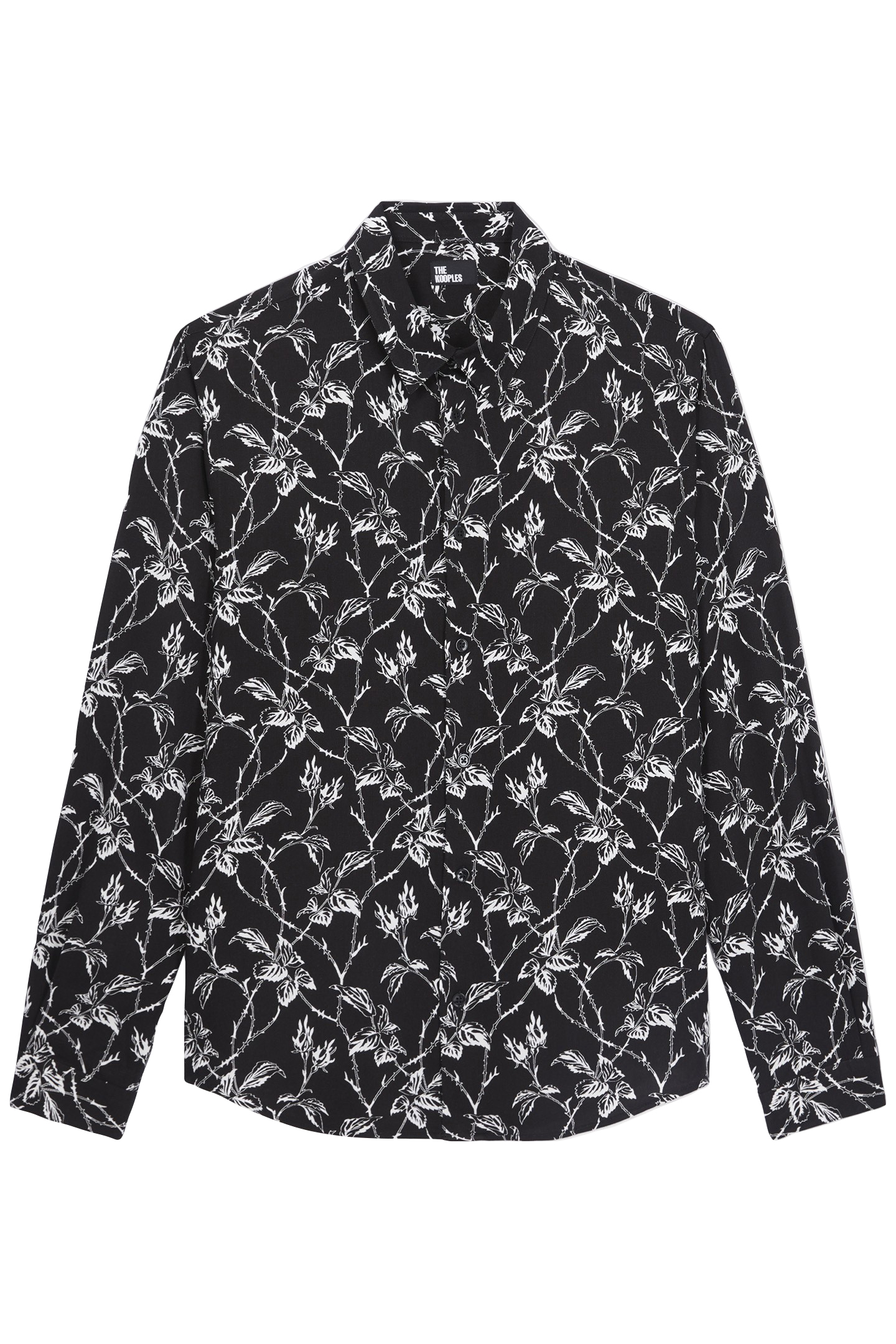 LONG SLEEVE SHIRT BLACK WHITE 4