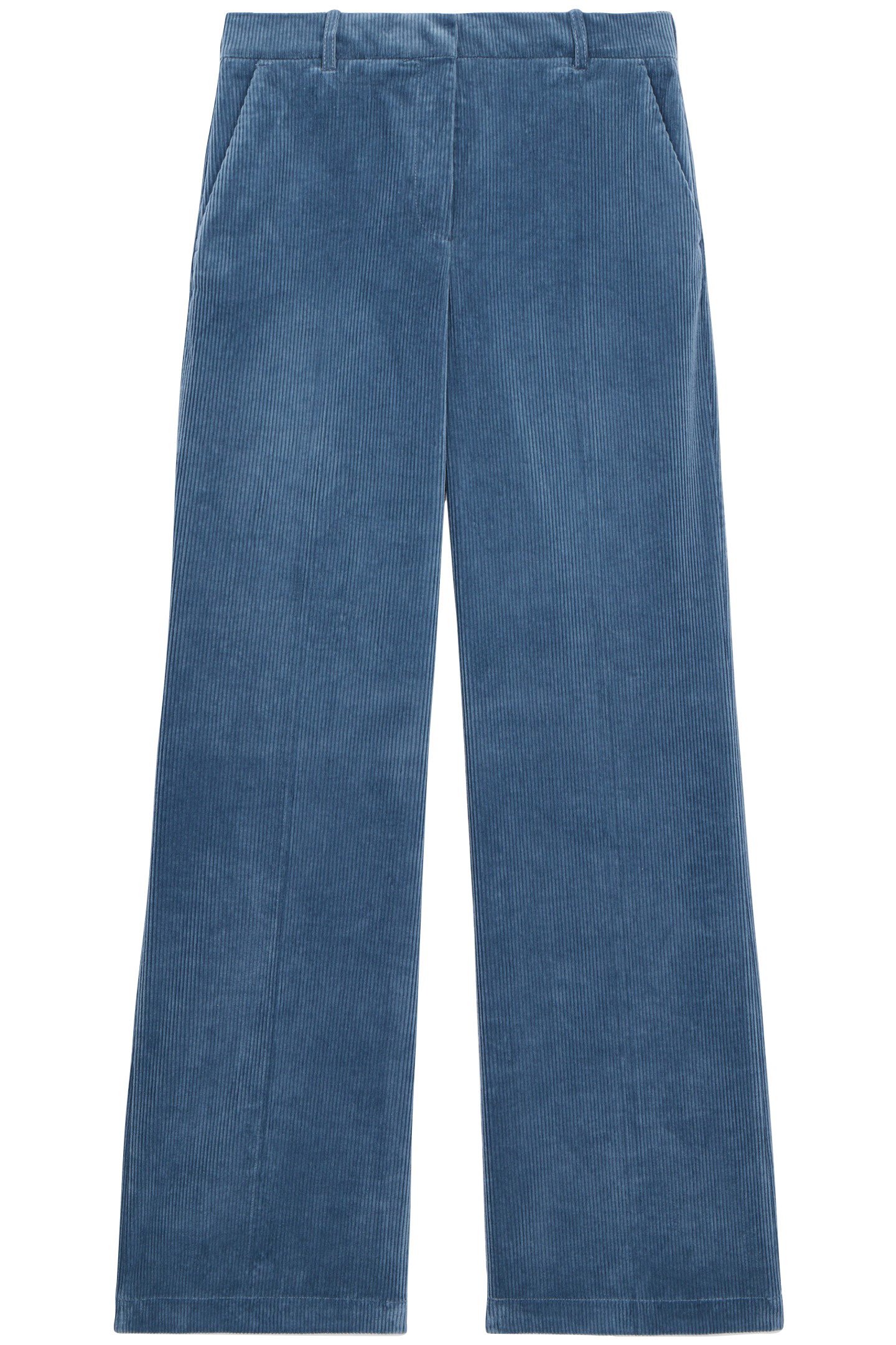 PANTS EN VELOURS COTE BLUE PETROL 4