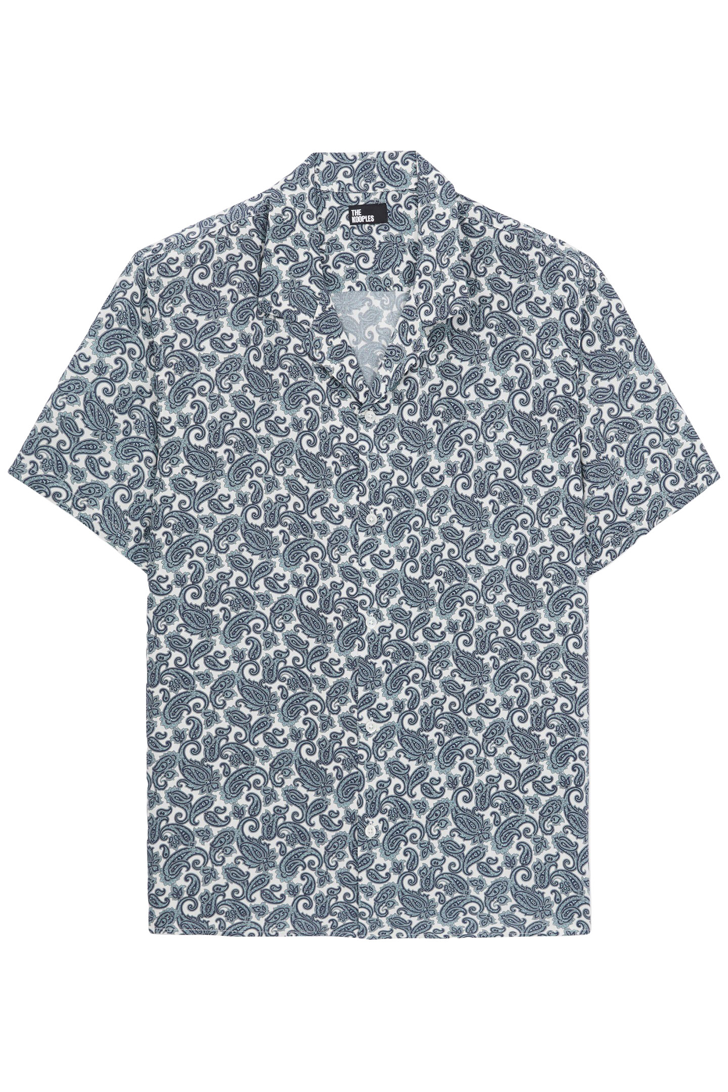 WAKO SHORT-SLEEVED SHIRT WHITE-BLUE 3