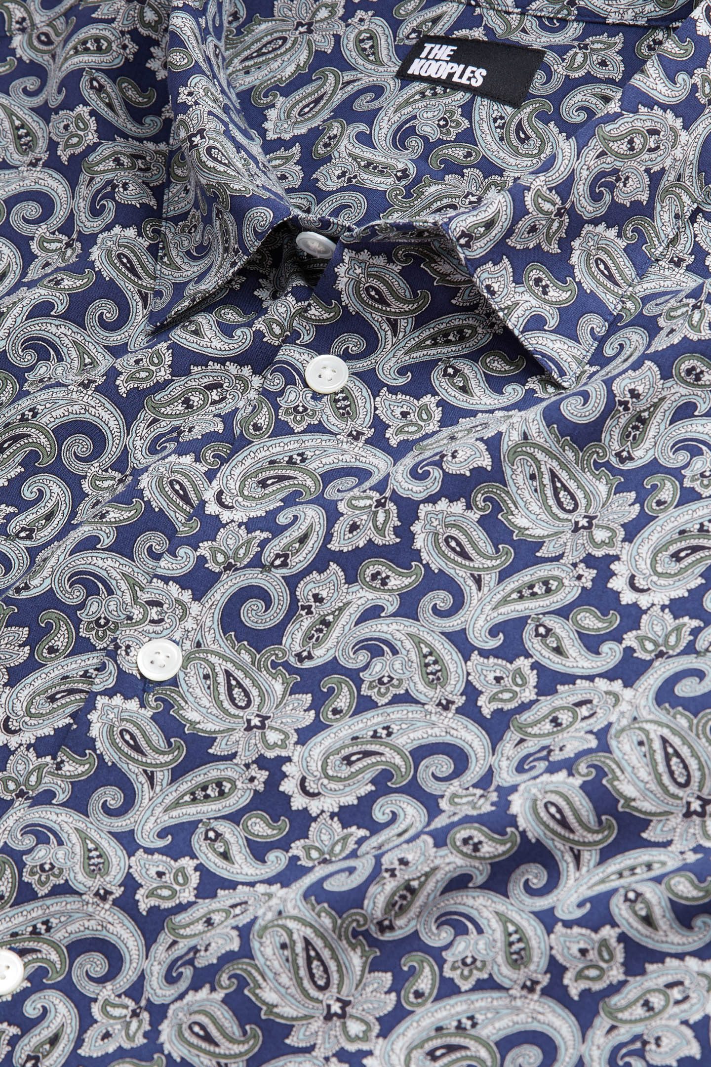 LONG SLEEVE SHIRT WITH CLASSIC COLLAR NAVY/BLUE 7