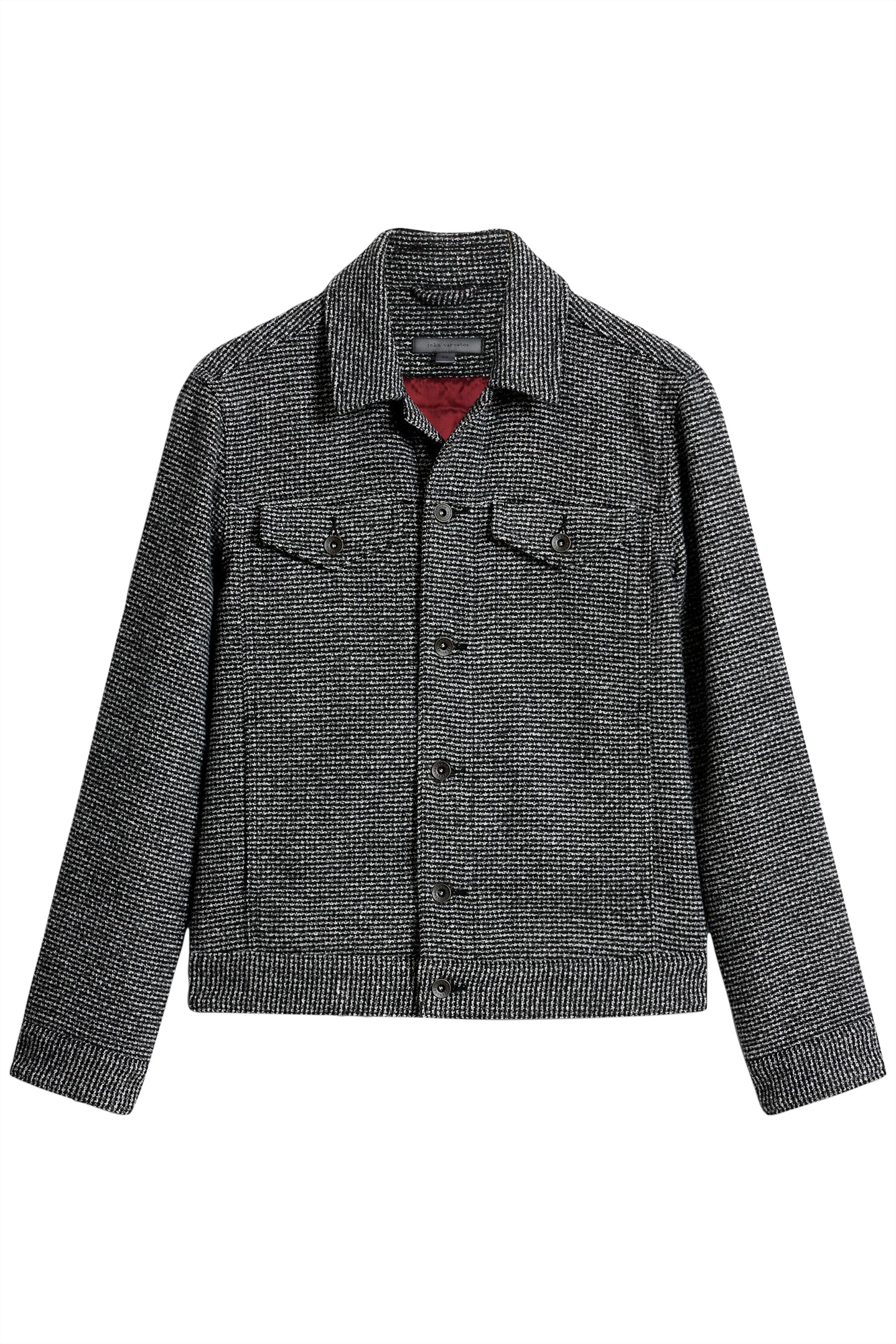 EVANS JACKET BLACK/WHITE 2