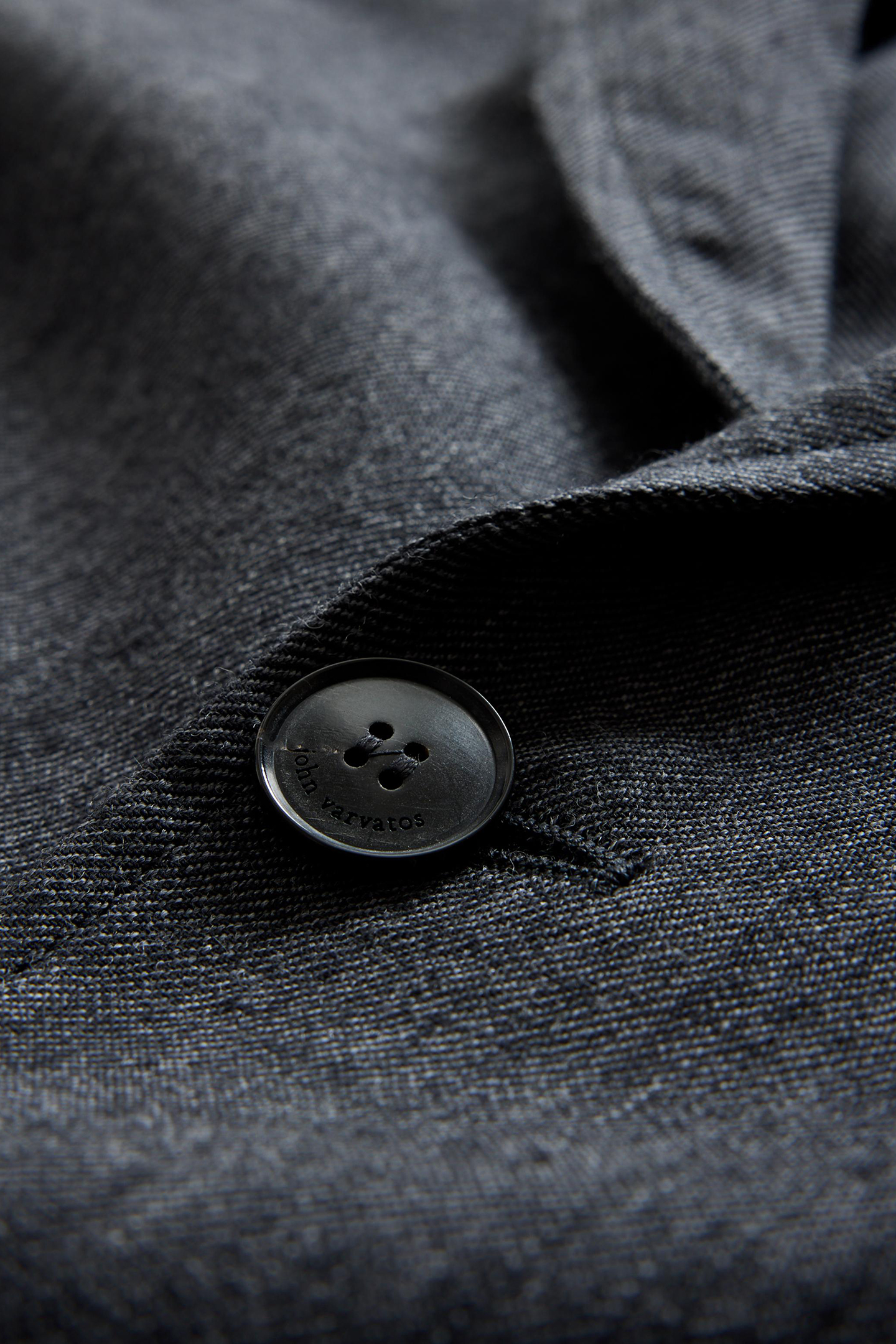 SLIM FIT NOTCH LAPEL JACKET WITH UNLINED CARBON GREY 2