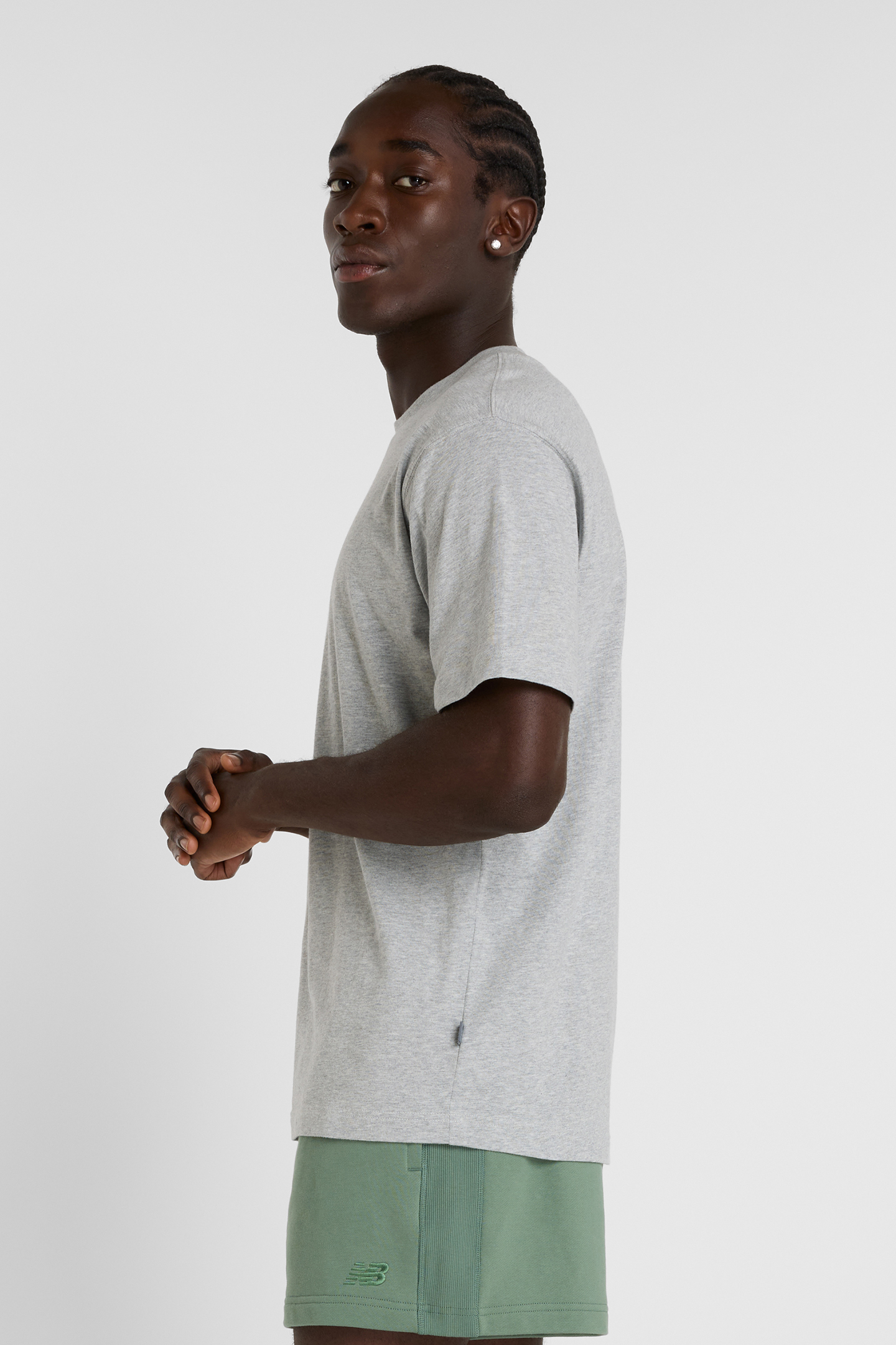 HERITAGE GRAPHIC T-SHIRT ATHLETIC GREY 3