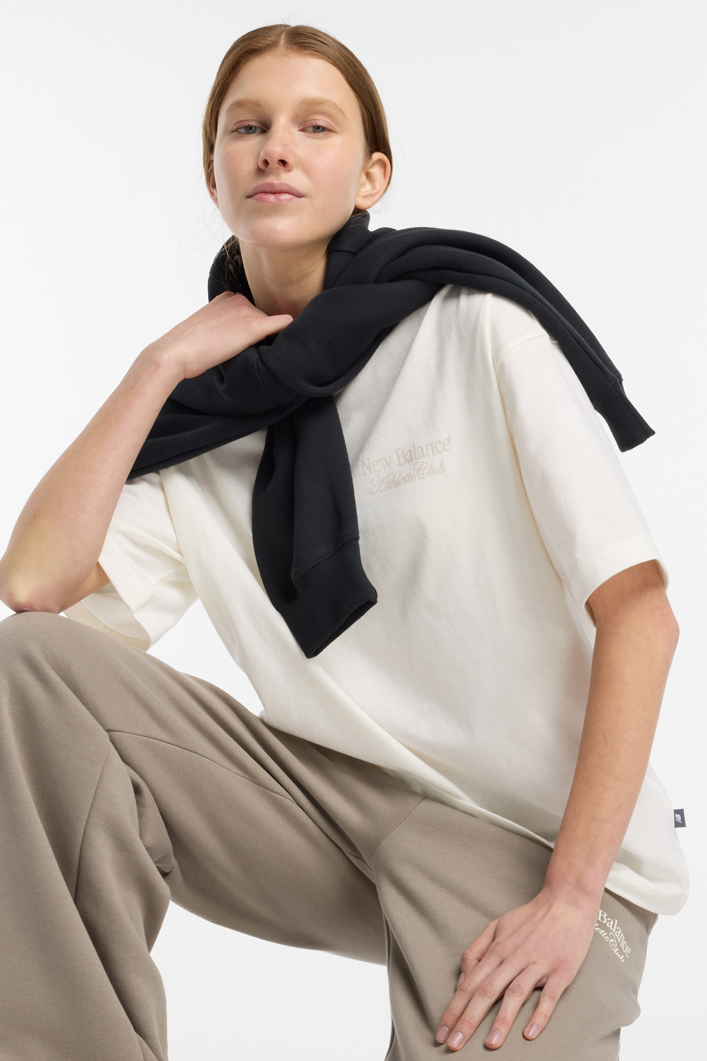 LINEAR GRAPHIC OVERSIZED T-SHI SEASALT 6