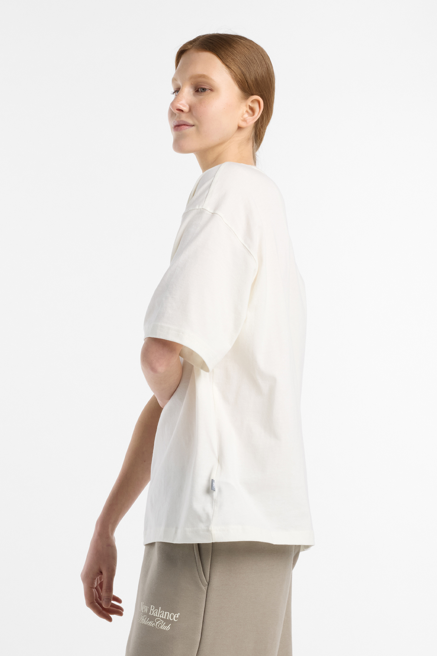 LINEAR GRAPHIC OVERSIZED T-SHI SEASALT 7