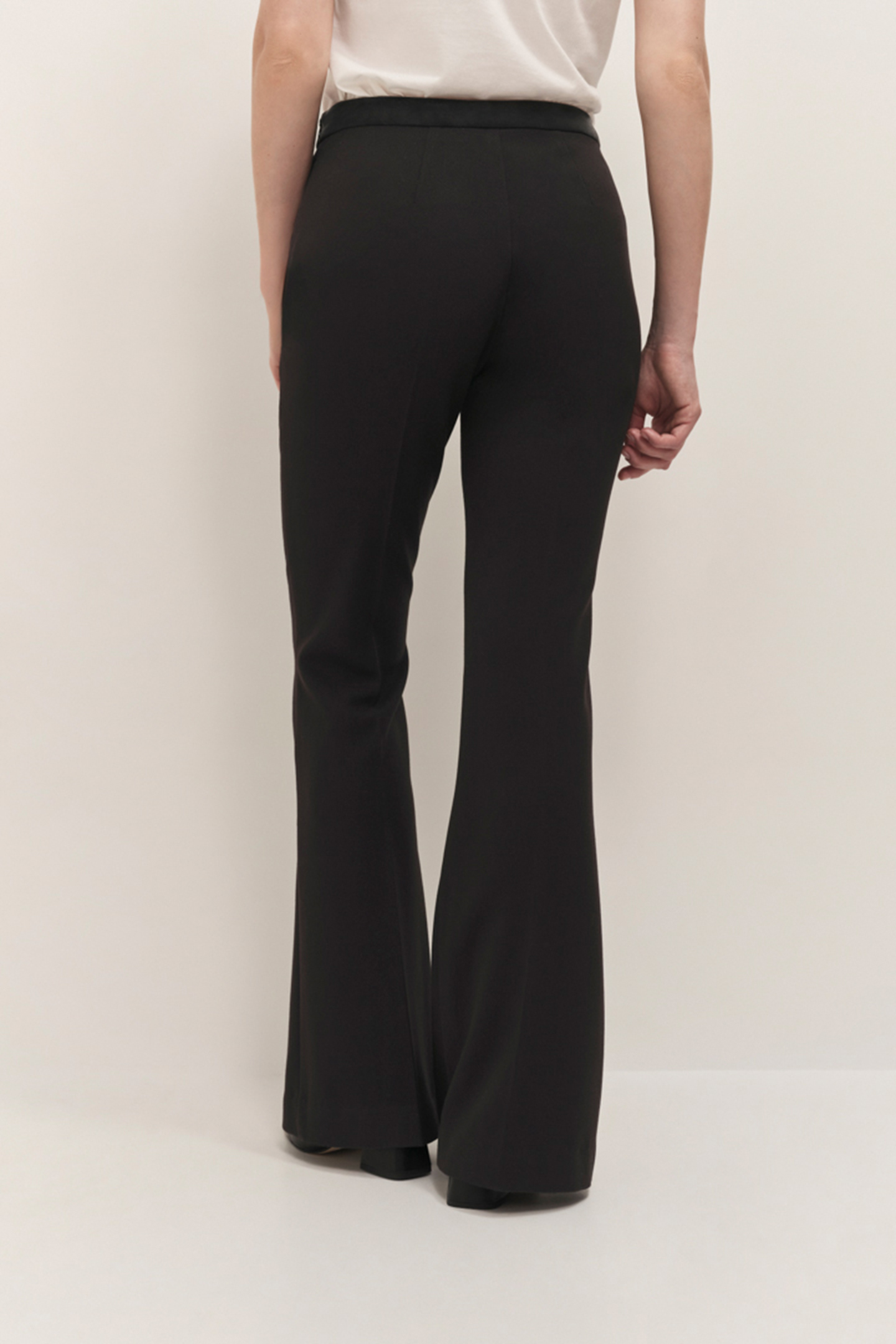 PROSPER - BLACK BOOTCUT SUIT PANTS 2