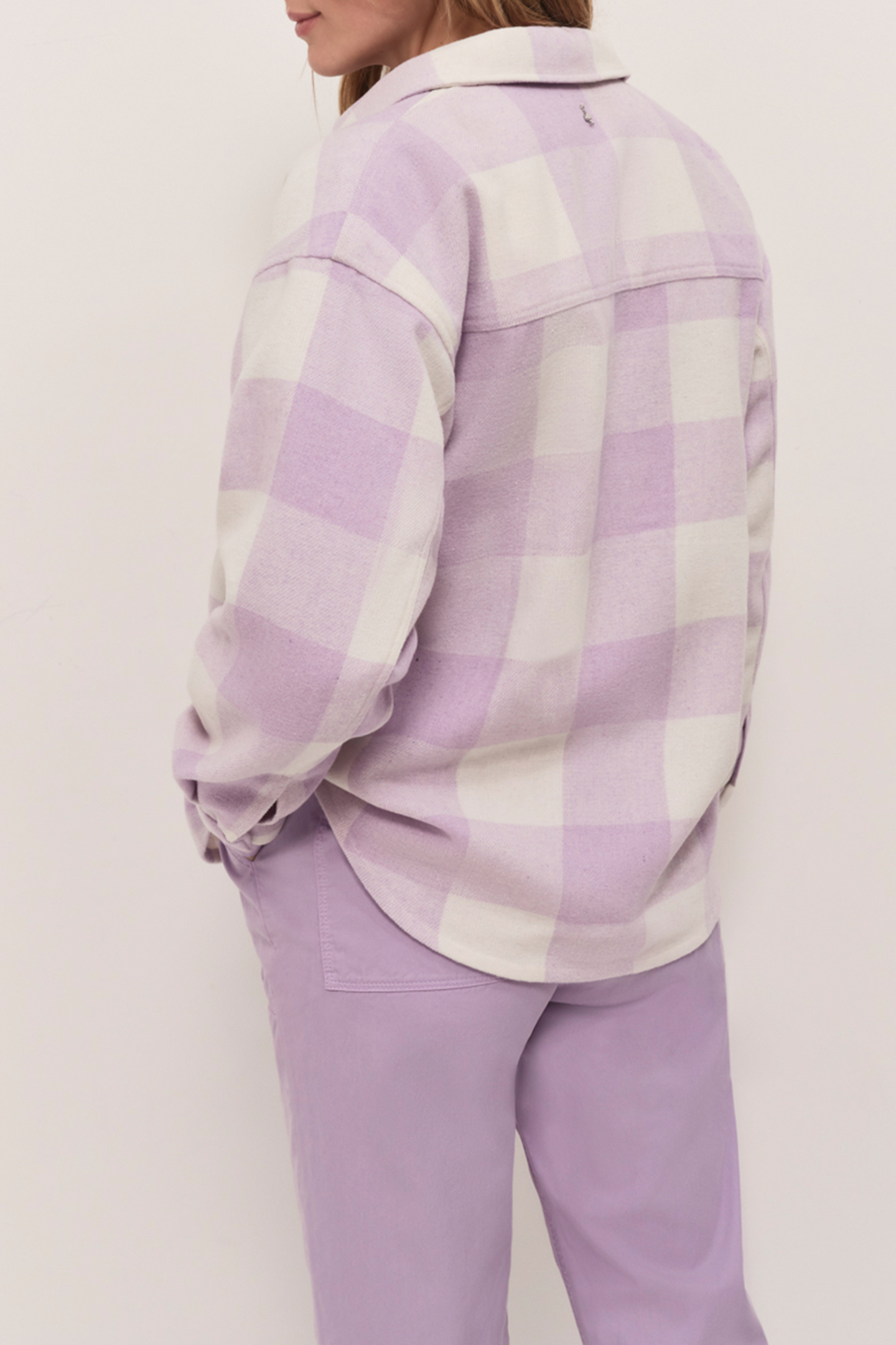 CESAR - GLYCINE FLANNEL SHIRT WITH CHECK PATTERN 5