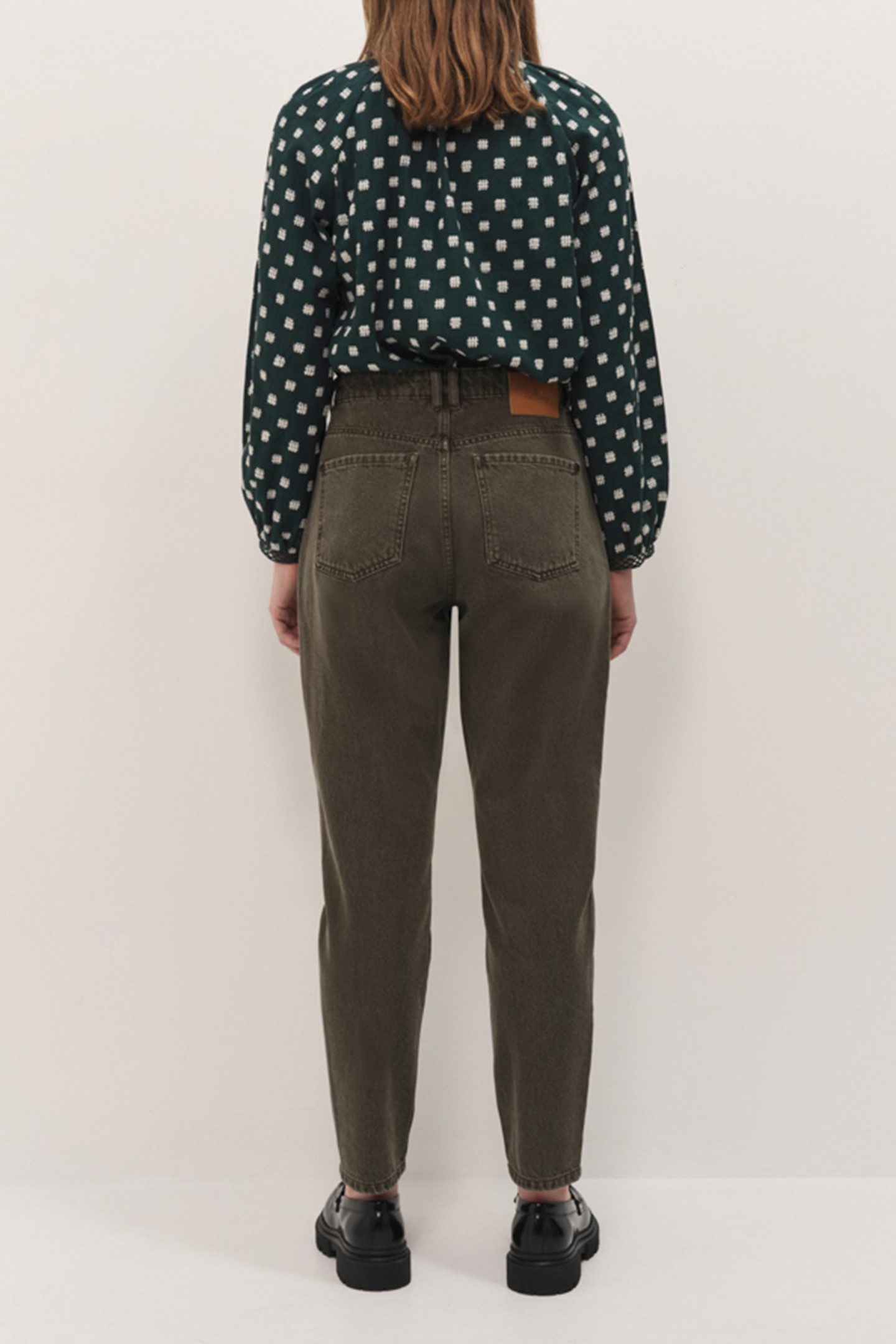 LE TAYLOR - SLOUCHY VETIVER 7/8 JEANS 3