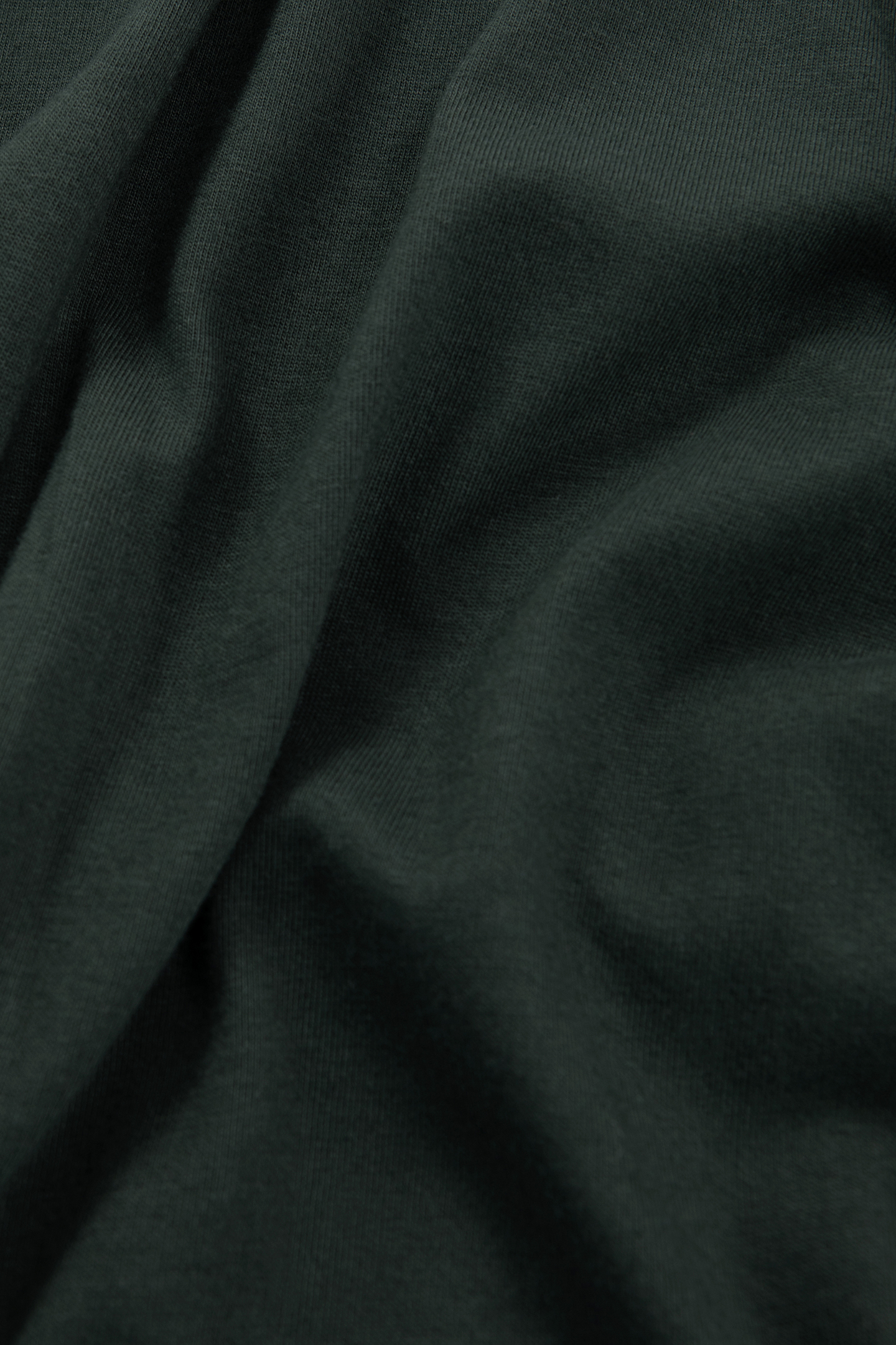 BOTTLE GREEN COTTON MODAL POLO SHIRT 6