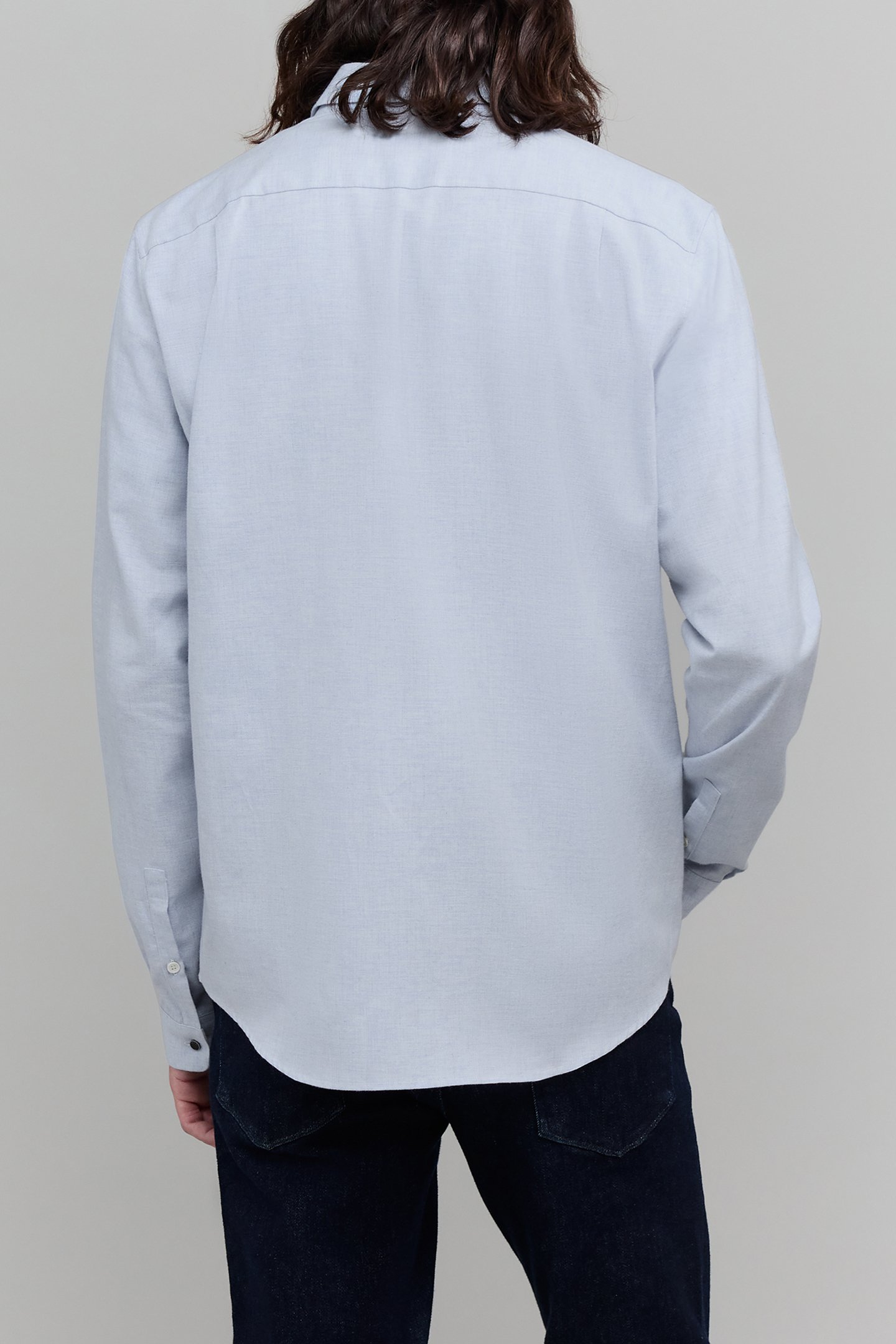 REGULAR SKY FLANNEL SHIRT 2