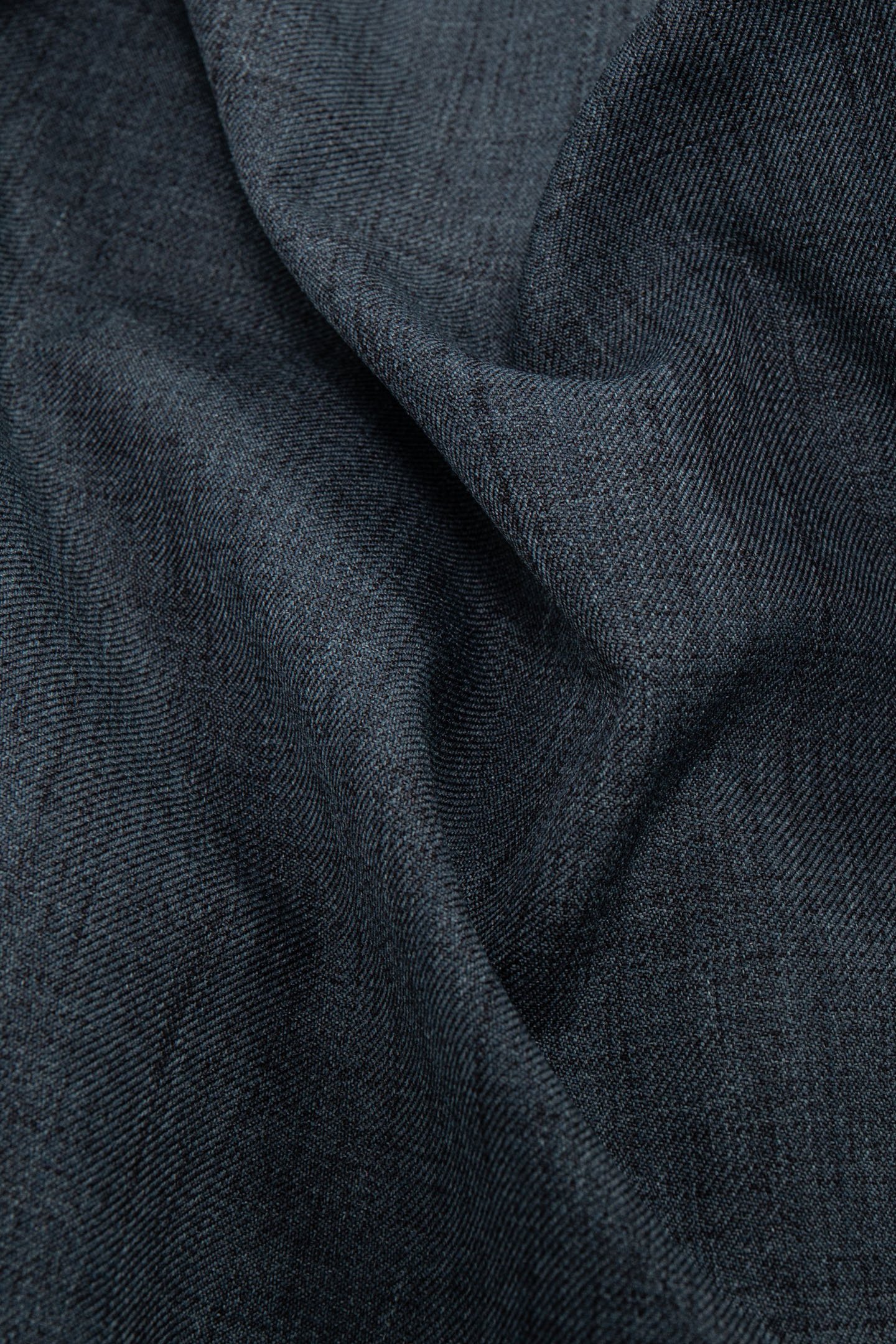 DENIM-EFFECT QUILTED INDIGO PARKA 8