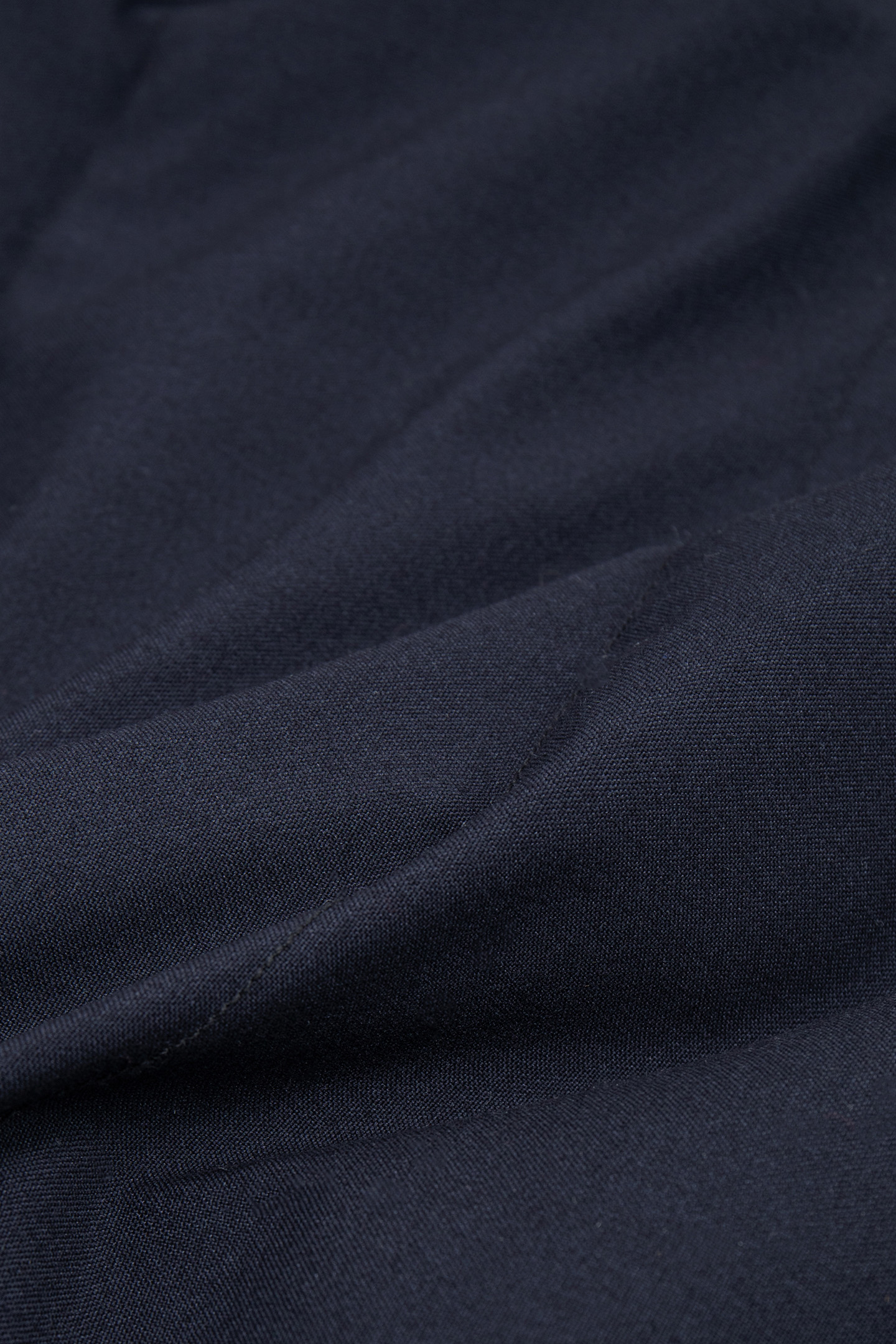 LONG NAVY QUILTED DOWN JACKET 9